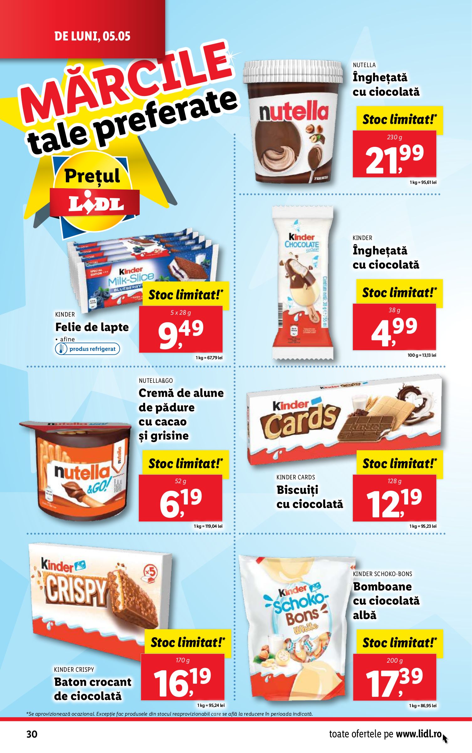 lidl - Catalog Lidl valabil din 05.05. - 11.05. - page: 30 lidl - Catalog Lidl valabil din 05.05. - 11.05. - page: 30