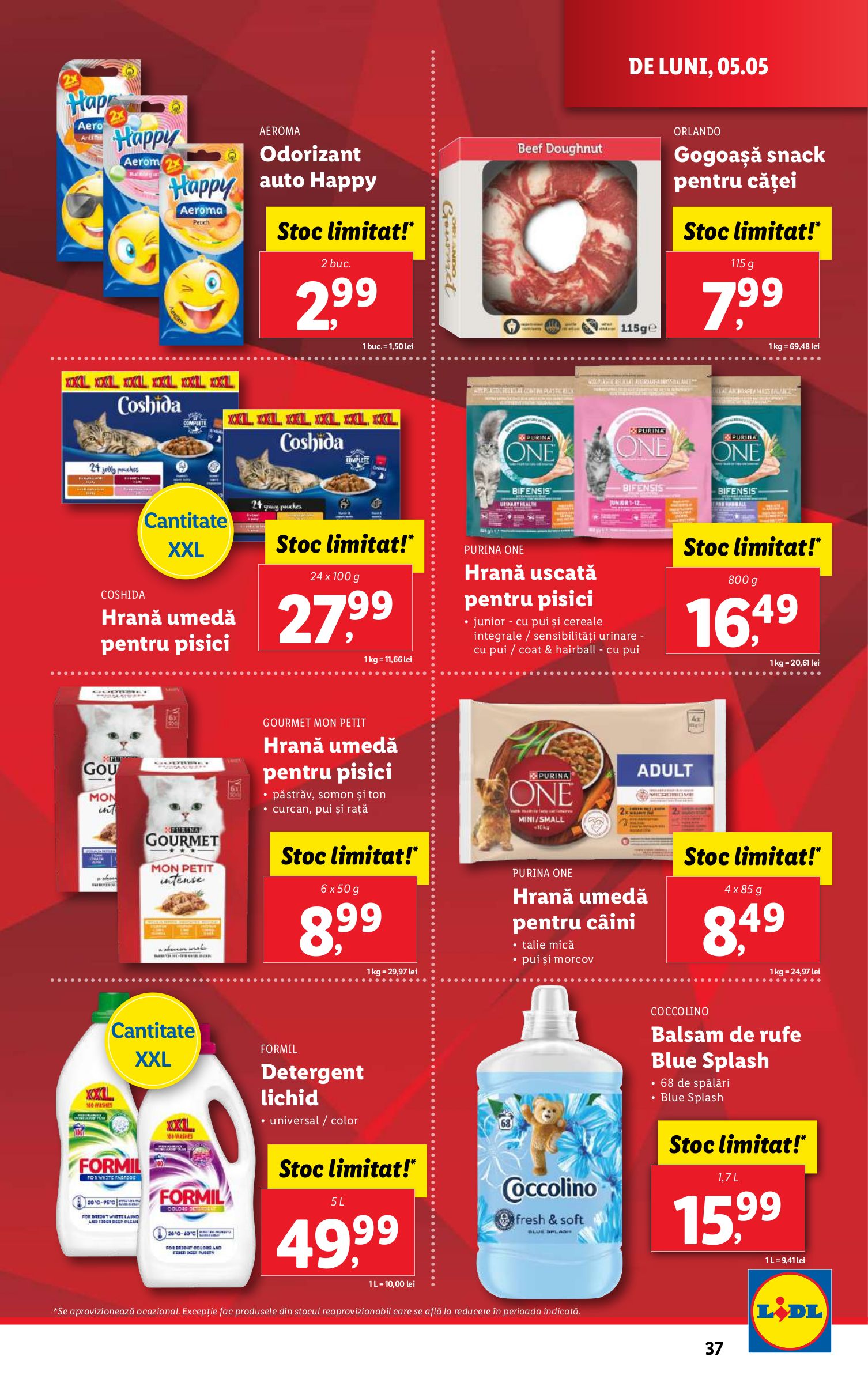 lidl - Catalog Lidl valabil din 05.05. - 11.05. - page: 37 lidl - Catalog Lidl valabil din 05.05. - 11.05. - page: 37