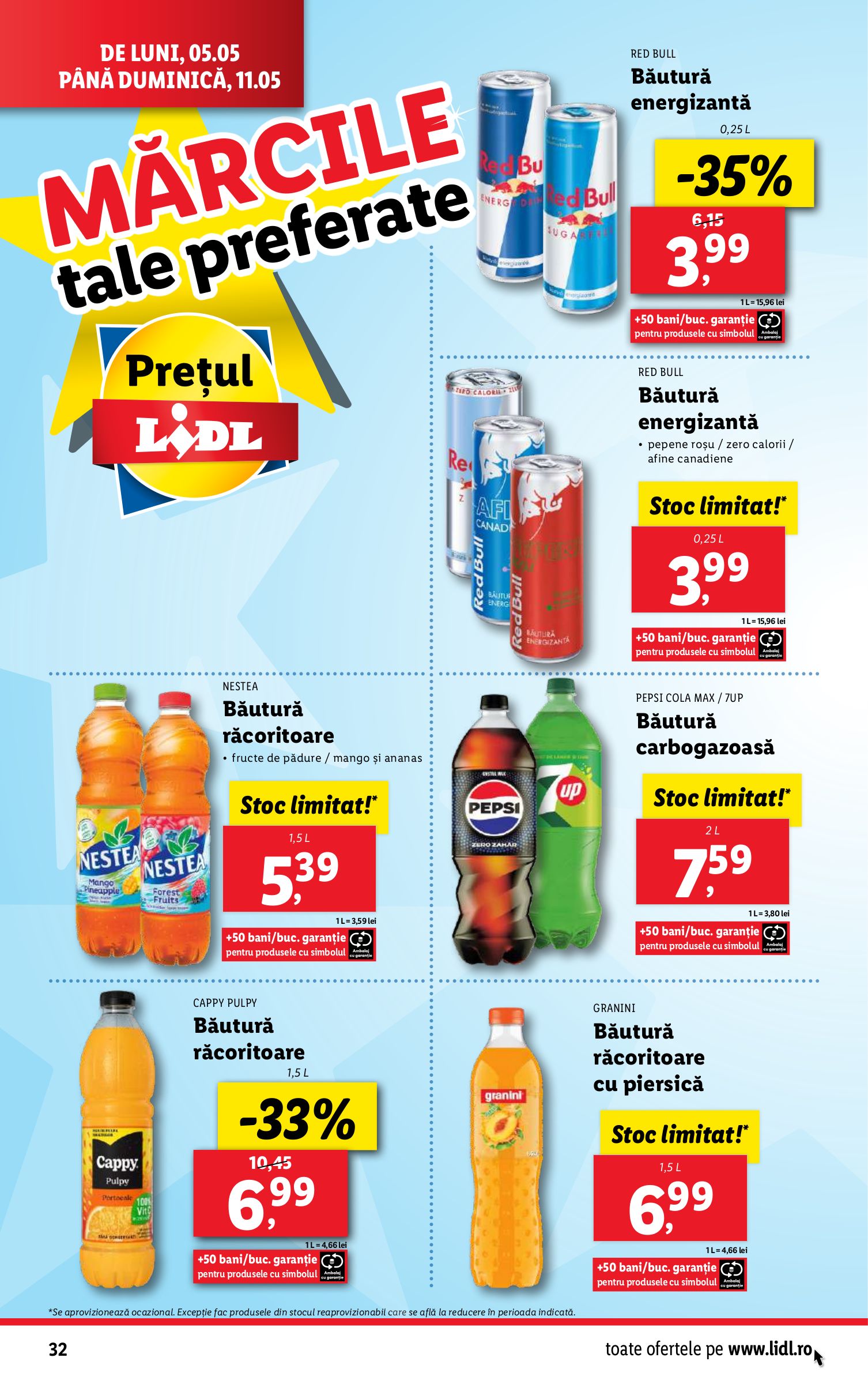 lidl - Catalog Lidl valabil din 05.05. - 11.05. - page: 32 lidl - Catalog Lidl valabil din 05.05. - 11.05. - page: 32