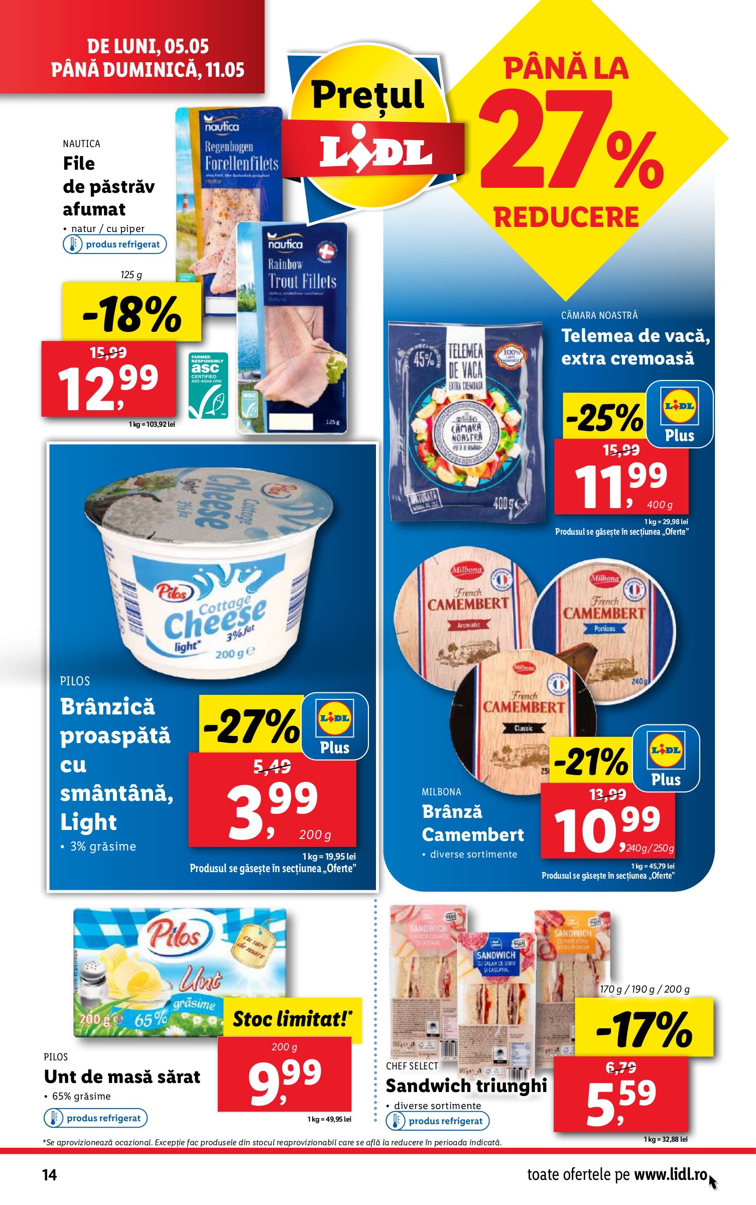 lidl - Catalog Lidl valabil din 05.05. - 11.05. - page: 14 lidl - Catalog Lidl valabil din 05.05. - 11.05. - page: 14