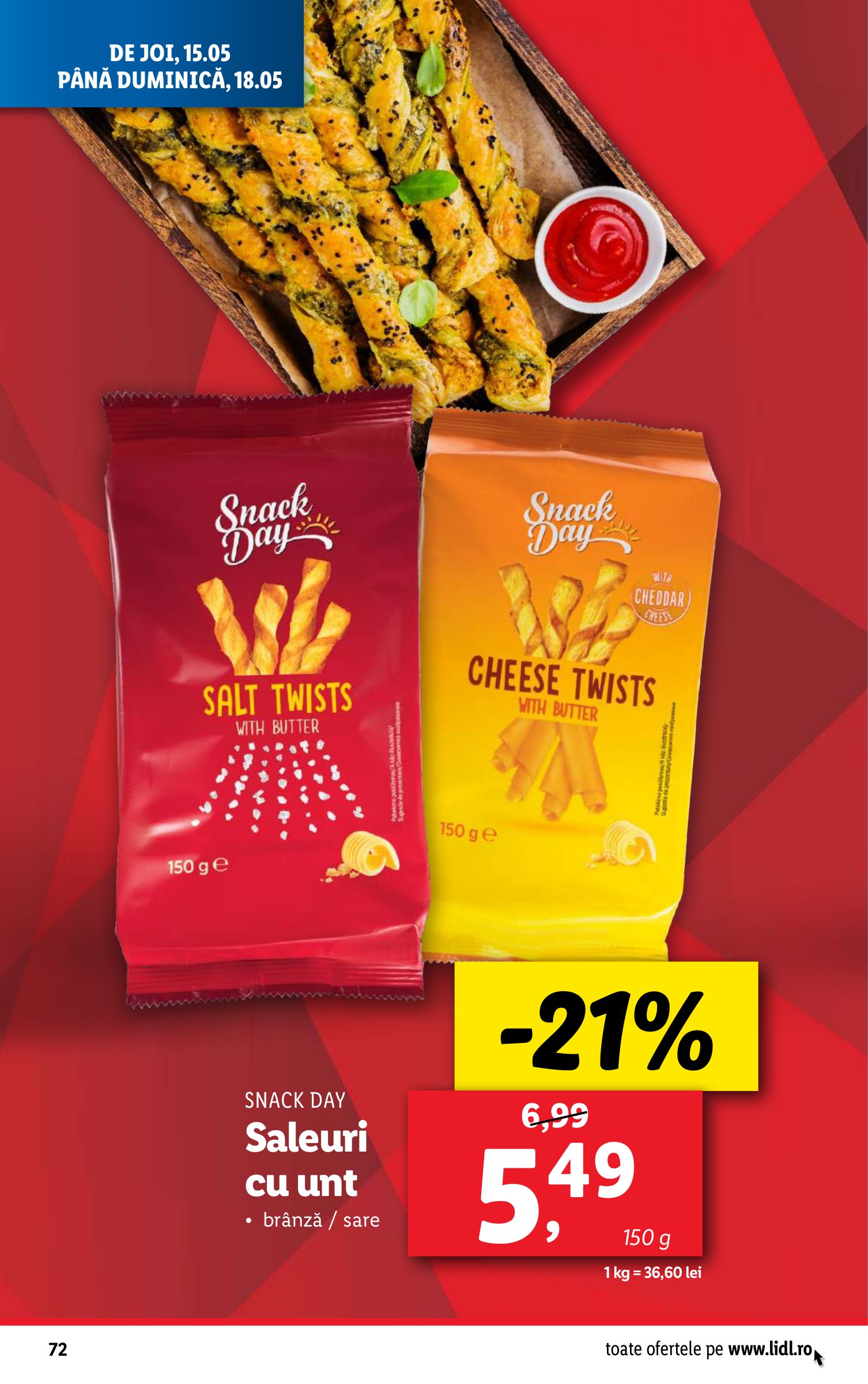 lidl - Catalog Lidl valabil din 12.05. - 18.05. - page: 72 lidl - Catalog Lidl valabil din 12.05. - 18.05. - page: 72