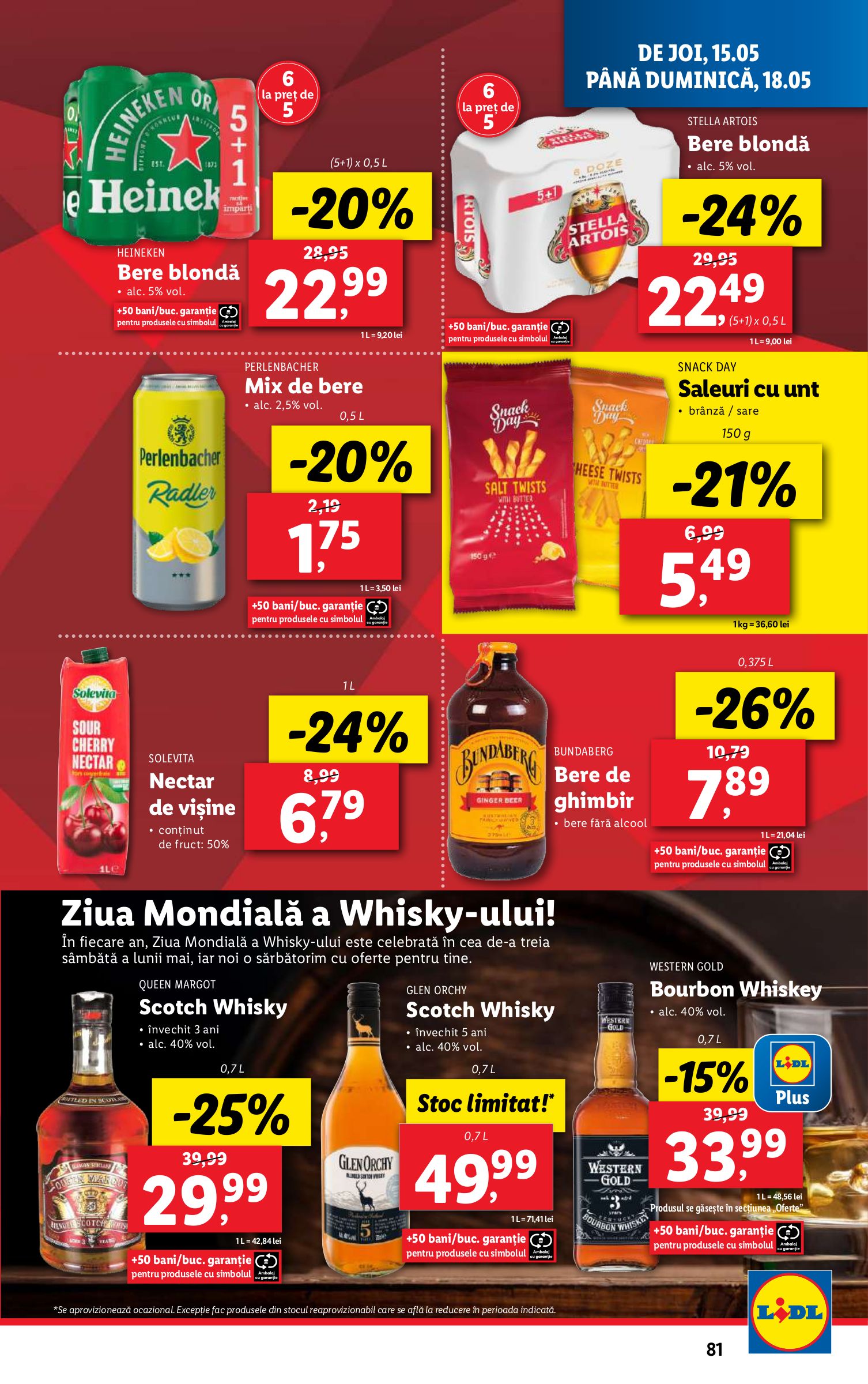 lidl - Catalog Lidl valabil din 12.05. - 18.05. - page: 81 lidl - Catalog Lidl valabil din 12.05. - 18.05. - page: 81