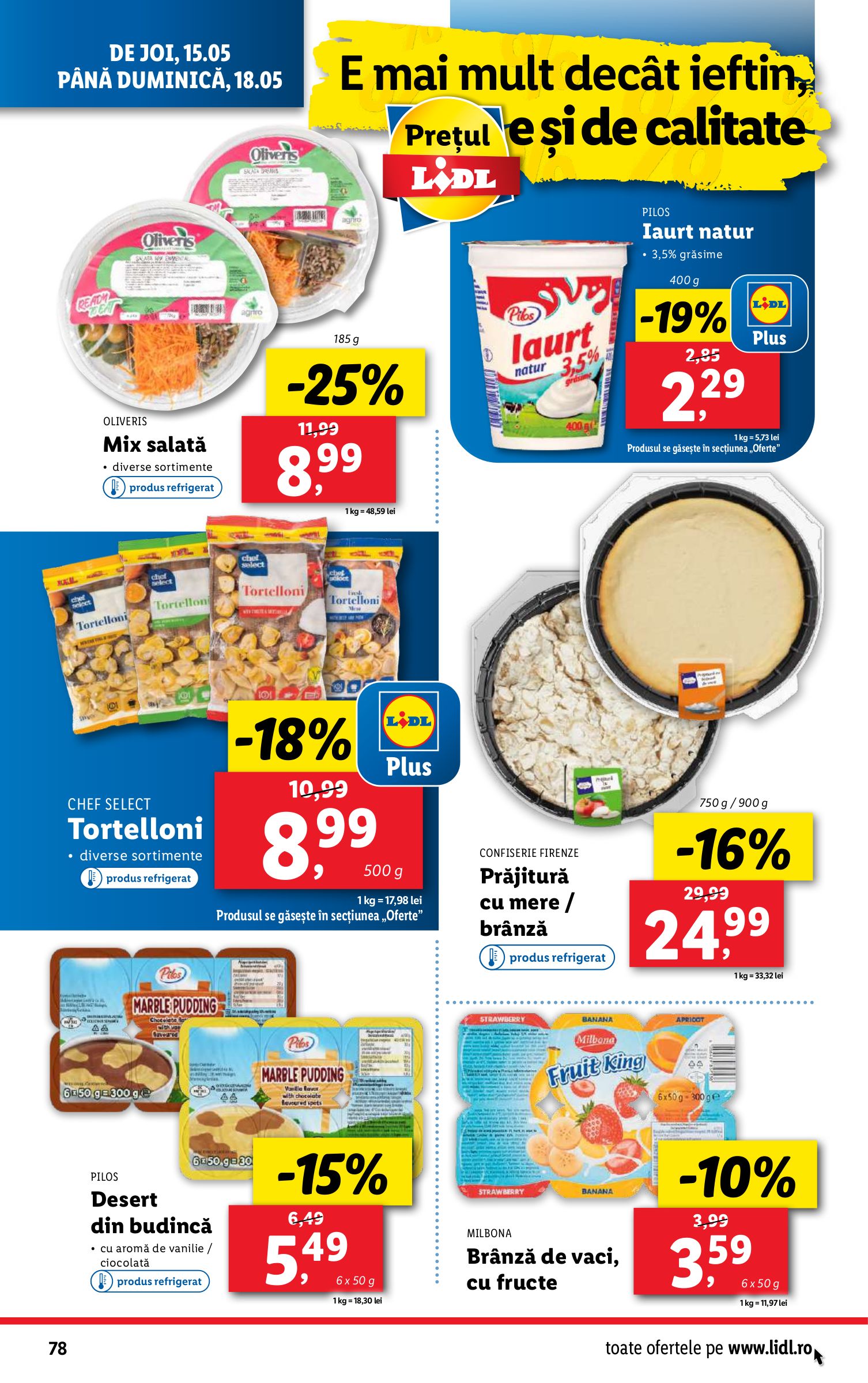 lidl - Catalog Lidl valabil din 12.05. - 18.05. - page: 78 lidl - Catalog Lidl valabil din 12.05. - 18.05. - page: 78