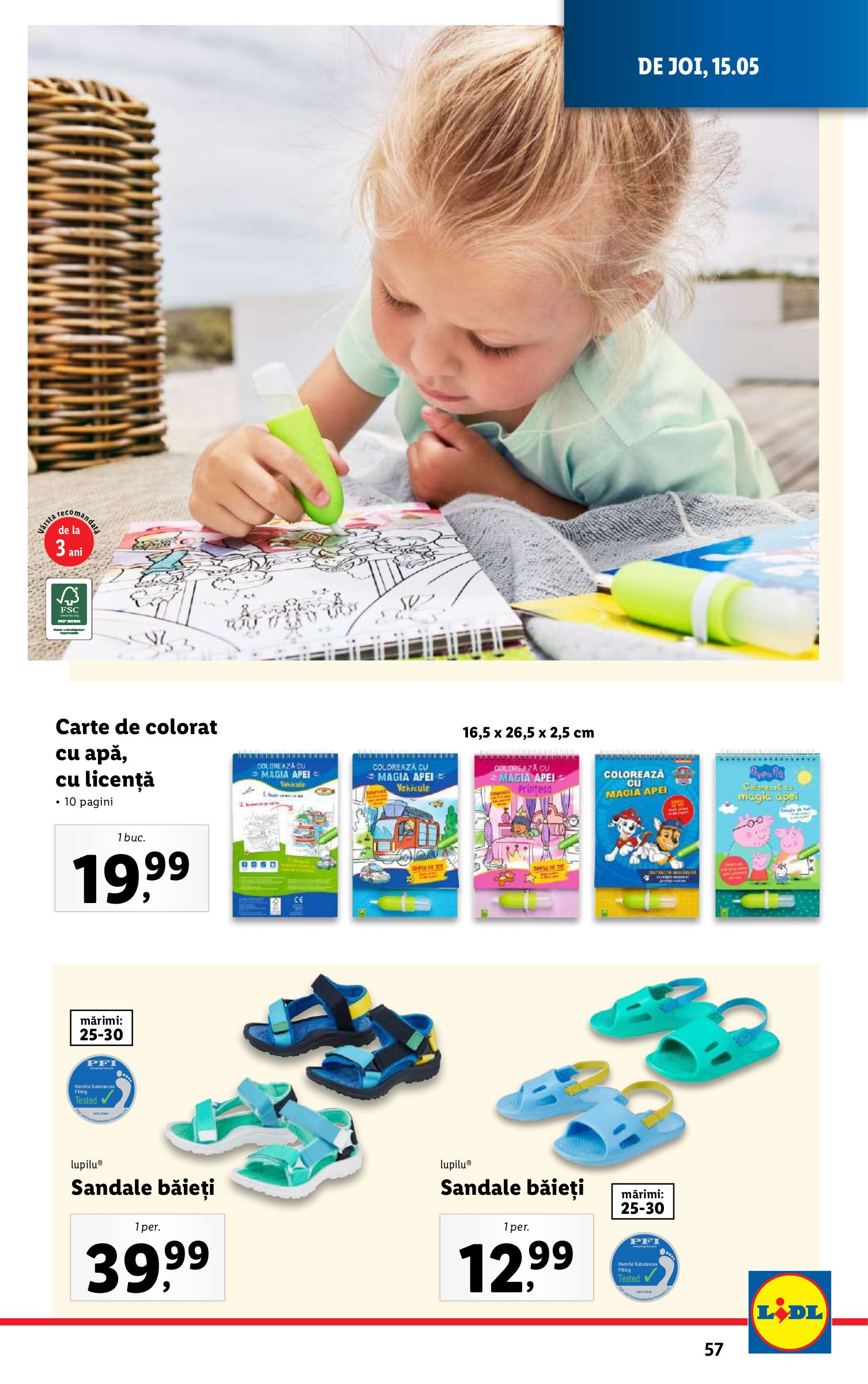 lidl - Catalog Lidl valabil din 12.05. - 18.05. - page: 57 lidl - Catalog Lidl valabil din 12.05. - 18.05. - page: 57