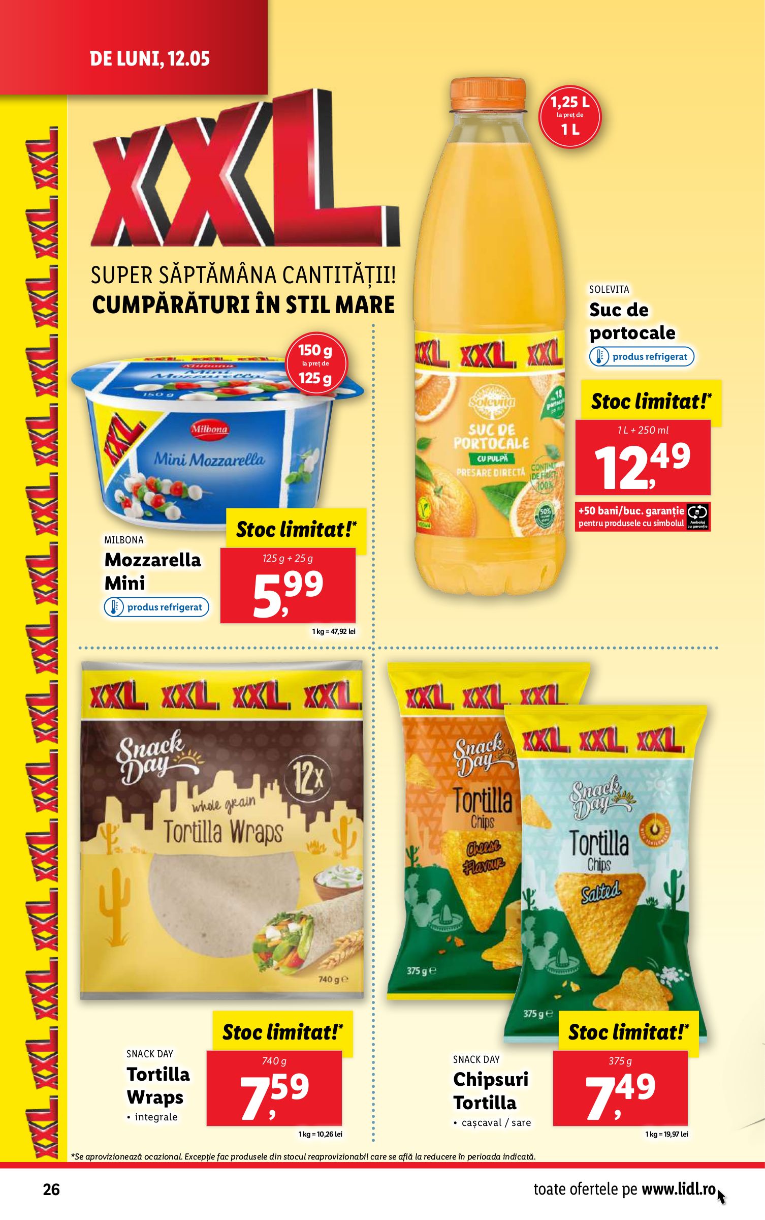 lidl - Catalog Lidl valabil din 12.05. - 18.05. - page: 26 lidl - Catalog Lidl valabil din 12.05. - 18.05. - page: 26