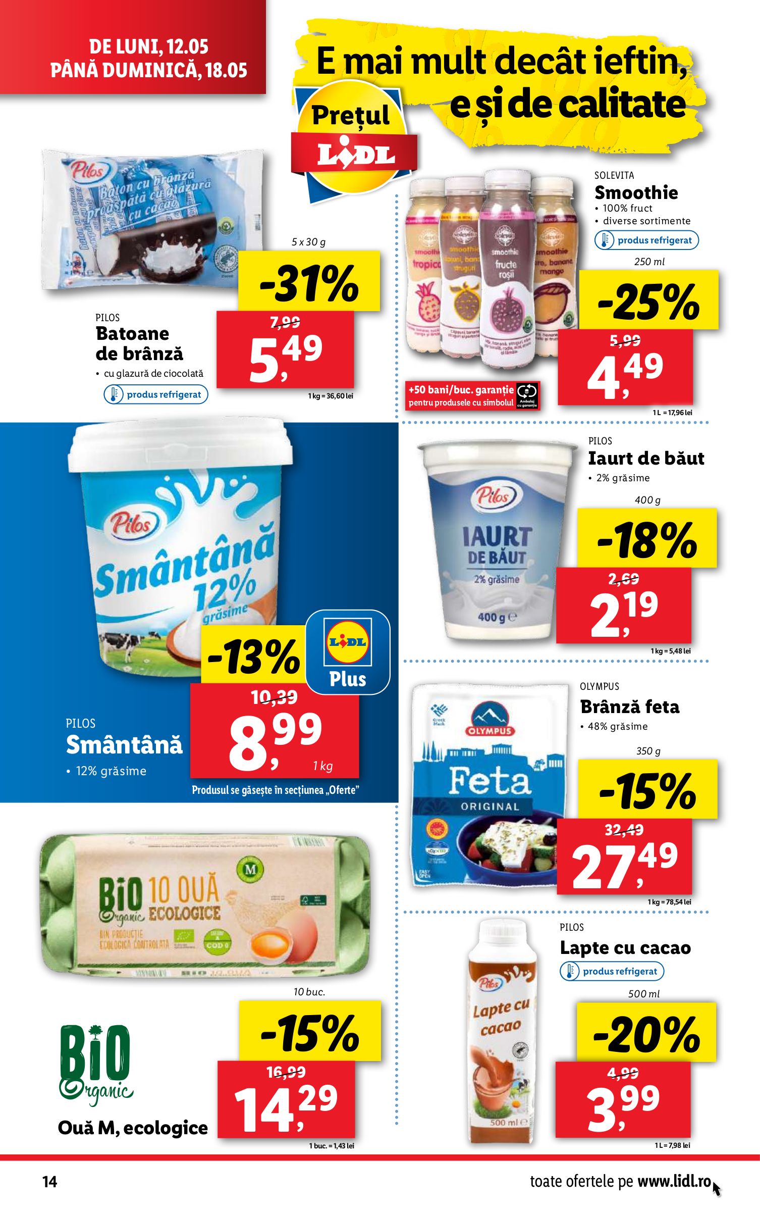lidl - Catalog Lidl valabil din 12.05. - 18.05. - page: 14 lidl - Catalog Lidl valabil din 12.05. - 18.05. - page: 14