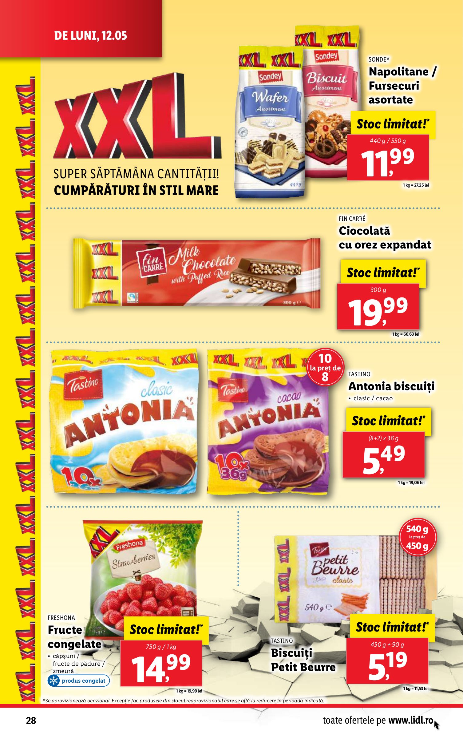 lidl - Catalog Lidl valabil din 12.05. - 18.05. - page: 28 lidl - Catalog Lidl valabil din 12.05. - 18.05. - page: 28