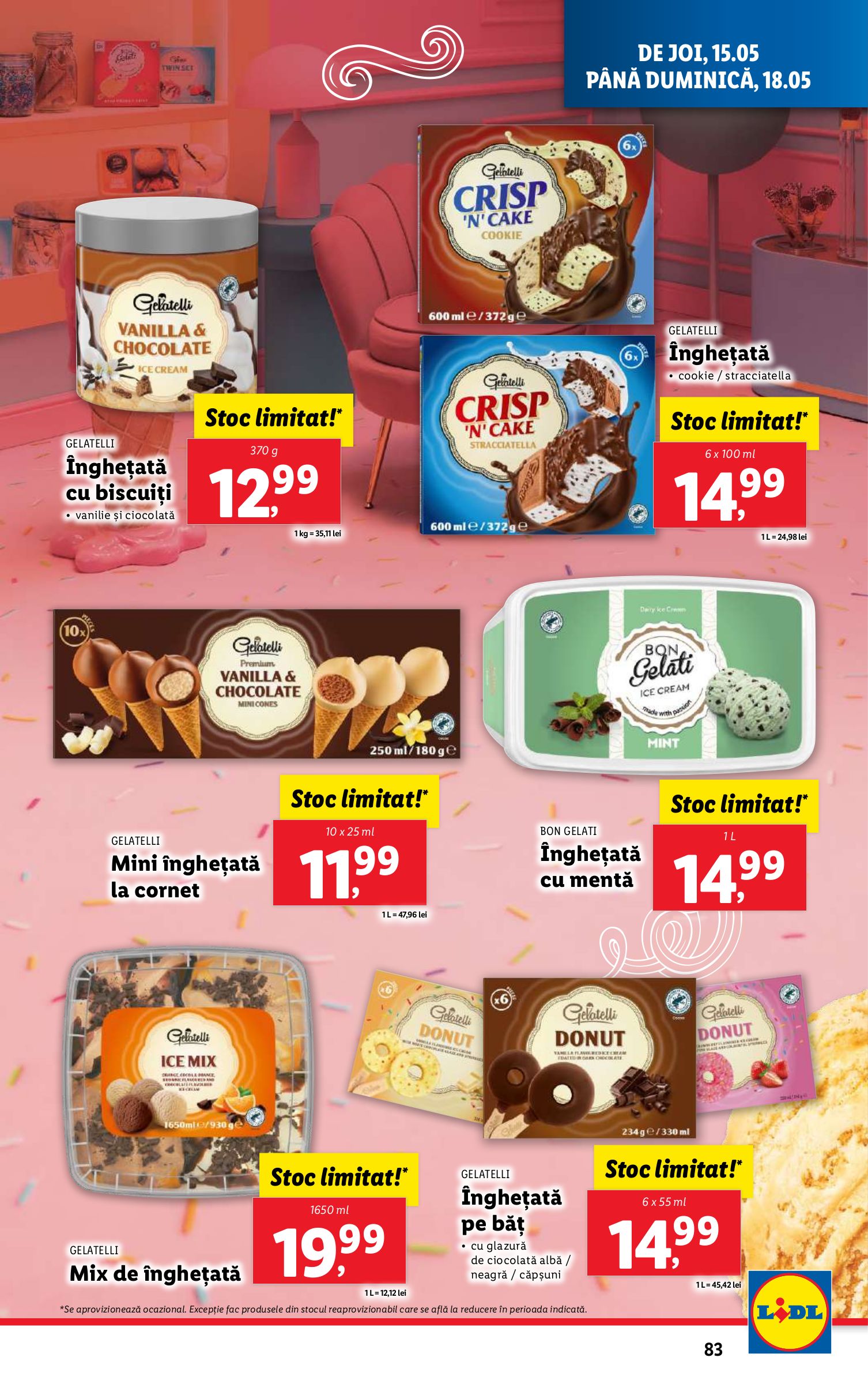 lidl - Catalog Lidl valabil din 12.05. - 18.05. - page: 83 lidl - Catalog Lidl valabil din 12.05. - 18.05. - page: 83