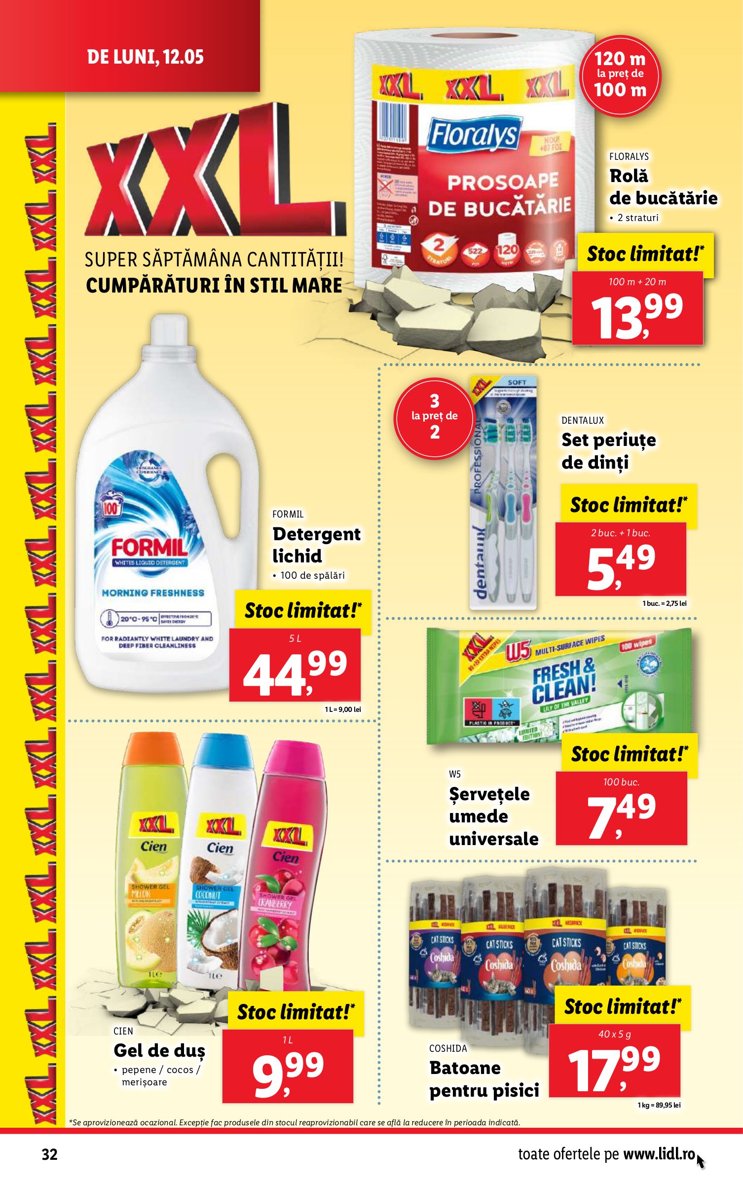 lidl - Catalog Lidl valabil din 12.05. - 18.05. - page: 32 lidl - Catalog Lidl valabil din 12.05. - 18.05. - page: 32
