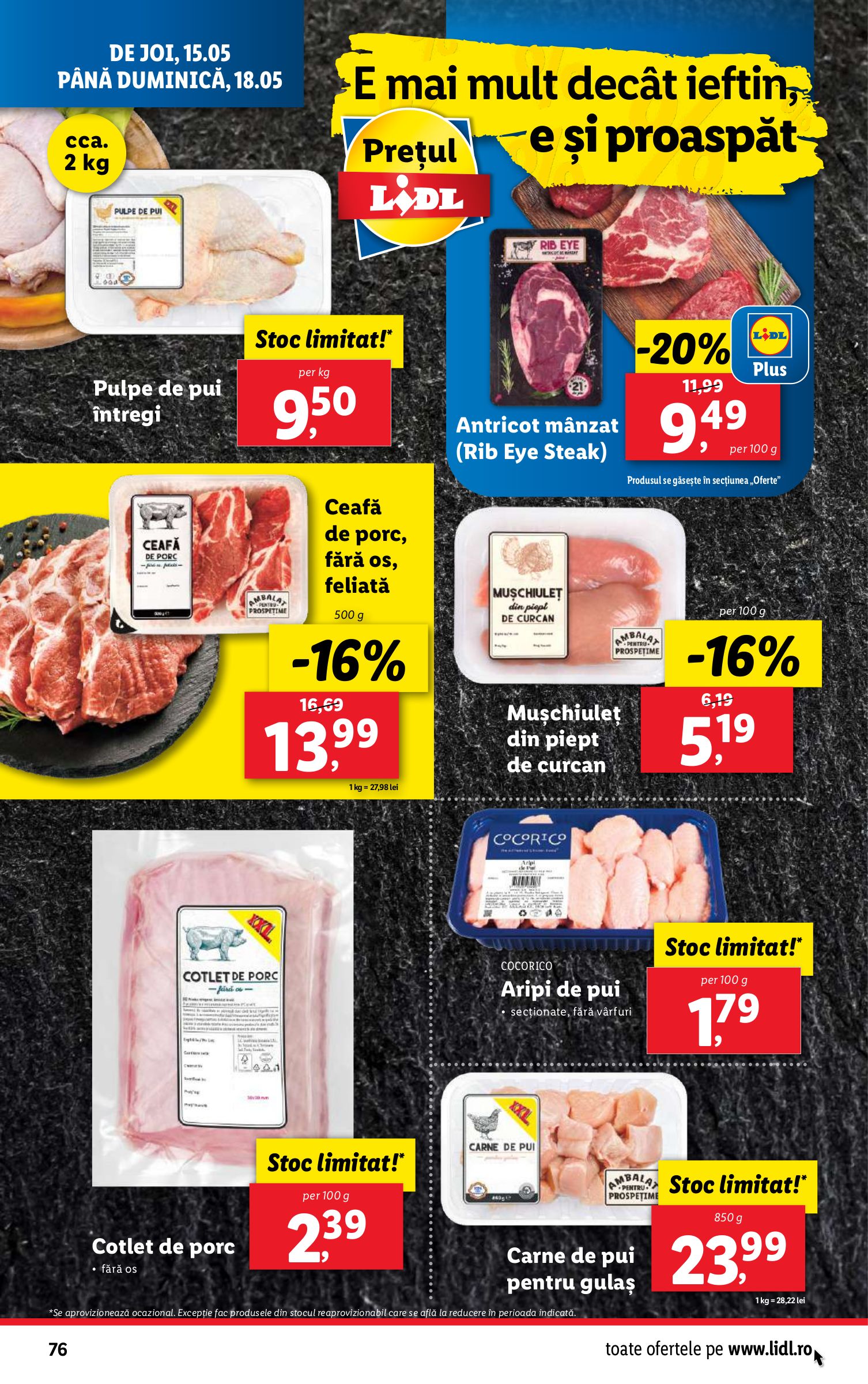 lidl - Catalog Lidl valabil din 12.05. - 18.05. - page: 76 lidl - Catalog Lidl valabil din 12.05. - 18.05. - page: 76