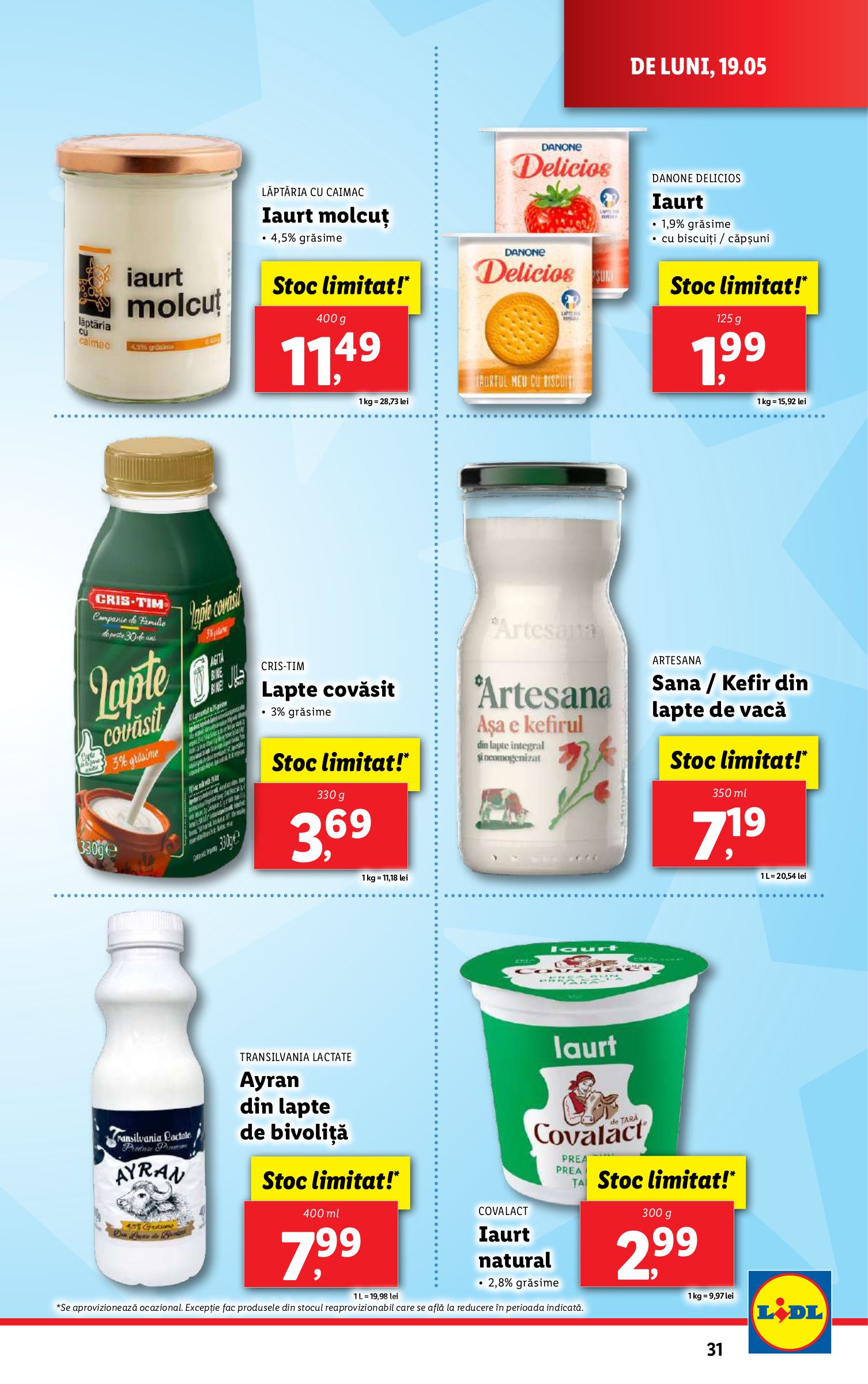 lidl - Catalog Lidl valabil din 19.05. - 25.05. - page: 31 lidl - Catalog Lidl valabil din 19.05. - 25.05. - page: 31
