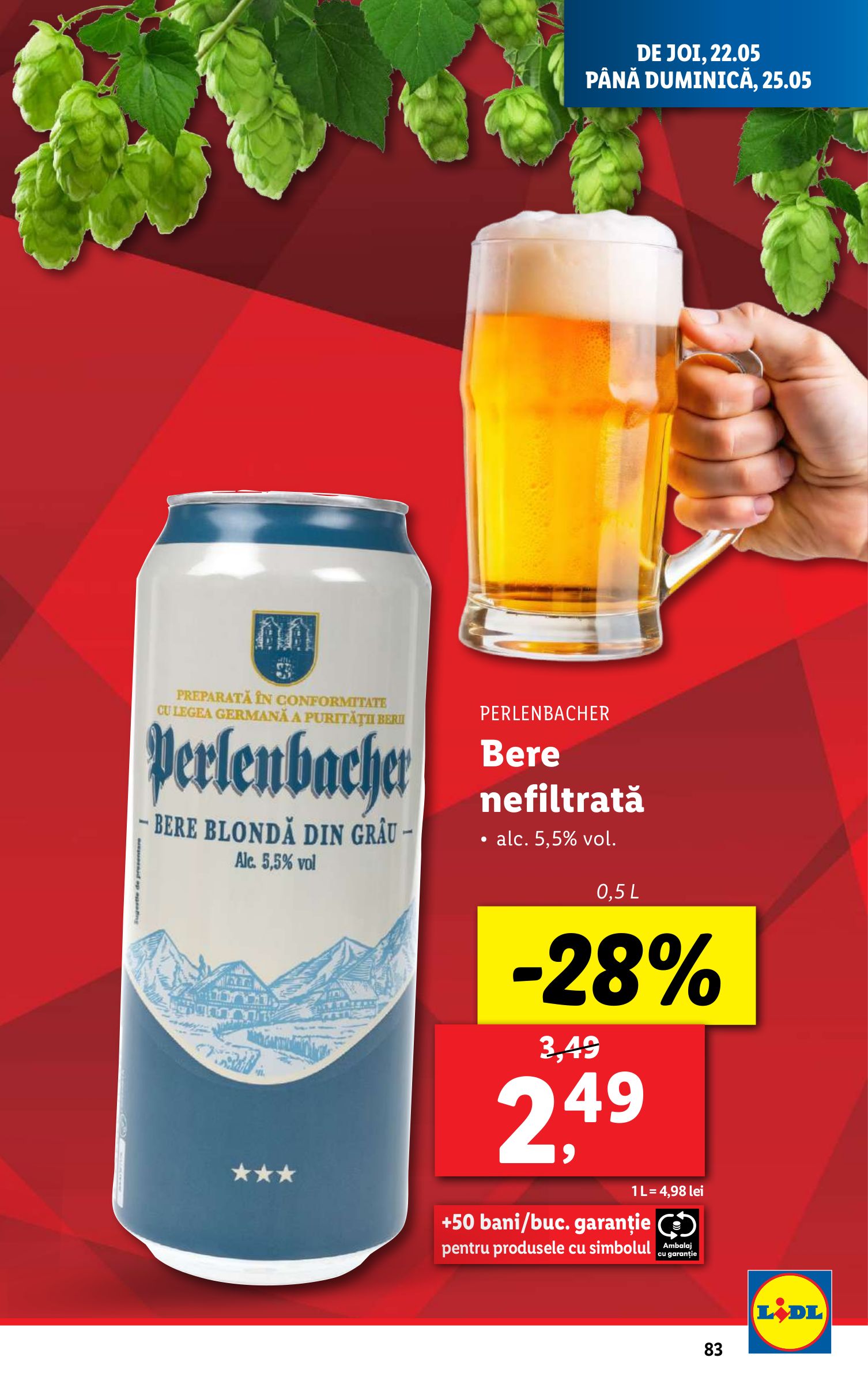 lidl - Catalog Lidl valabil din 19.05. - 25.05. - page: 83 lidl - Catalog Lidl valabil din 19.05. - 25.05. - page: 83