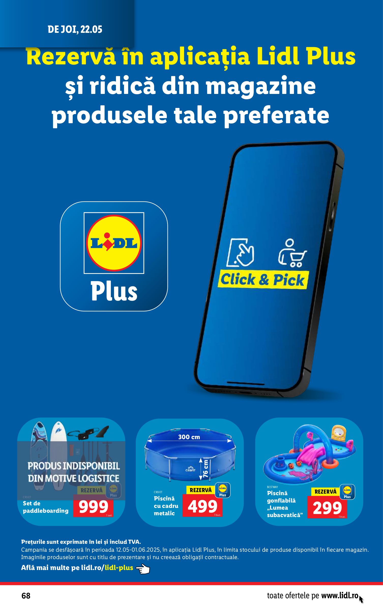 lidl - Catalog Lidl valabil din 19.05. - 25.05. - page: 68 lidl - Catalog Lidl valabil din 19.05. - 25.05. - page: 68