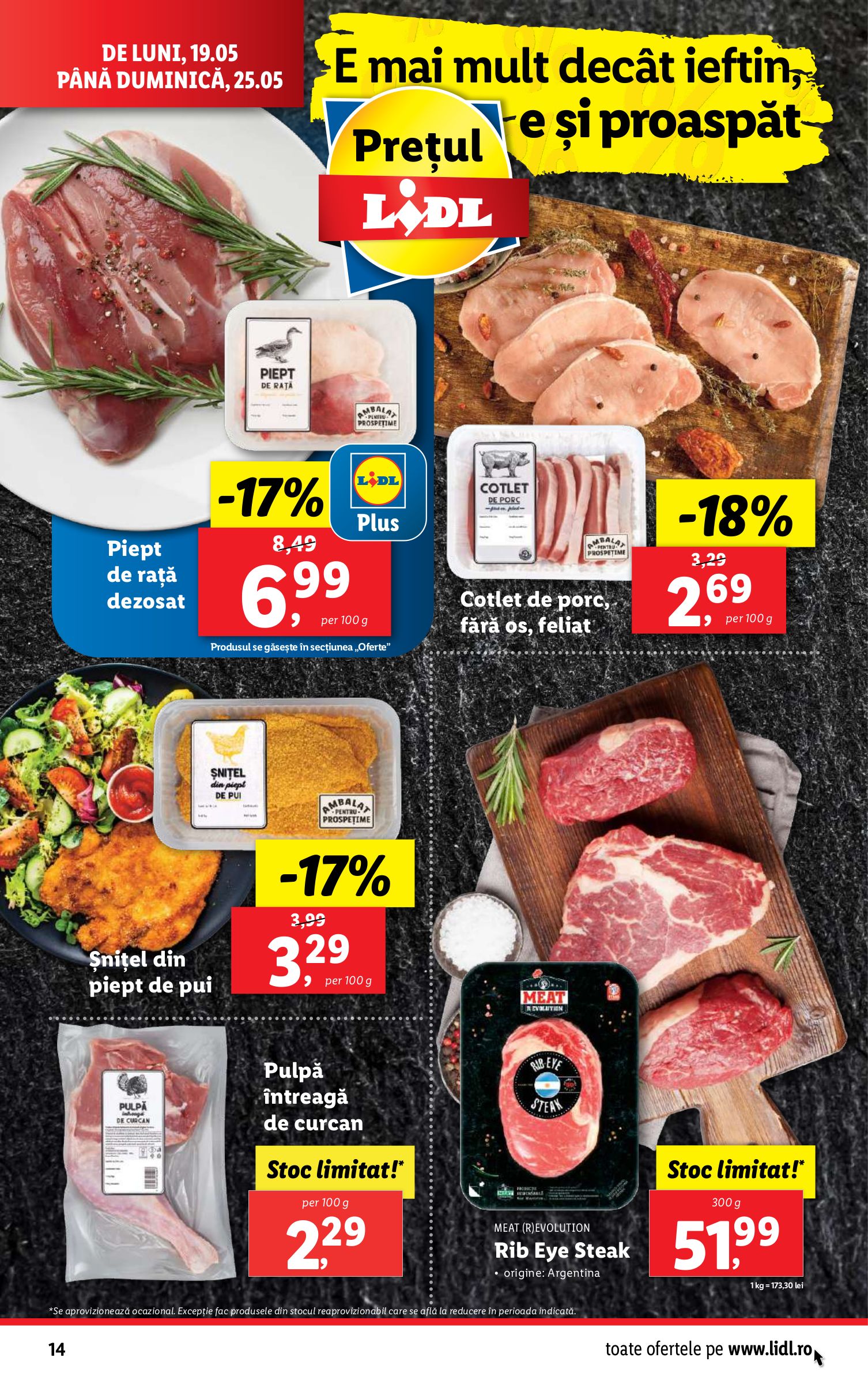 lidl - Catalog Lidl valabil din 19.05. - 25.05. - page: 14 lidl - Catalog Lidl valabil din 19.05. - 25.05. - page: 14