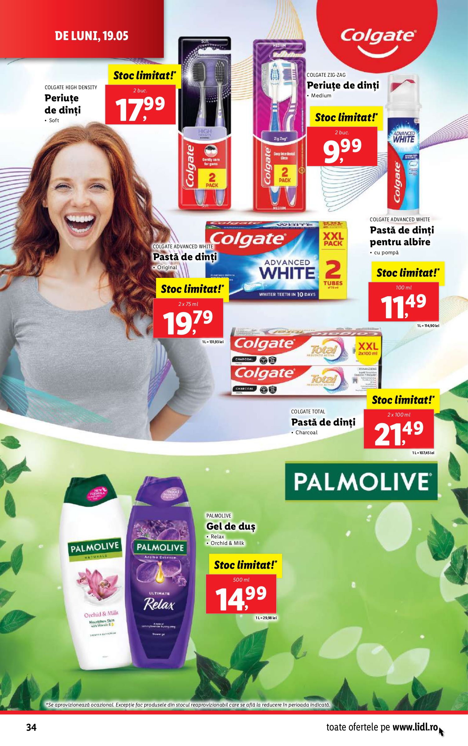 lidl - Catalog Lidl valabil din 19.05. - 25.05. - page: 34 lidl - Catalog Lidl valabil din 19.05. - 25.05. - page: 34