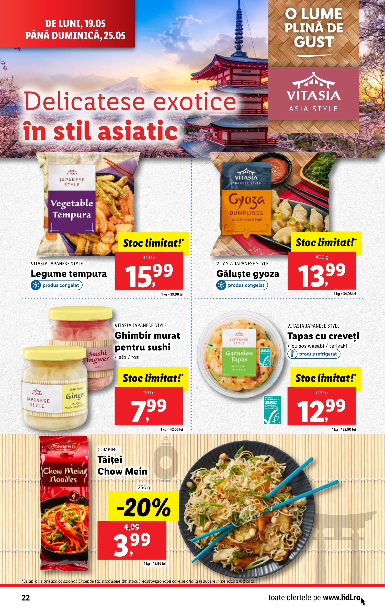 lidl - Catalog Lidl valabil din 19.05. - 25.05. - page: 22 lidl - Catalog Lidl valabil din 19.05. - 25.05. - page: 22