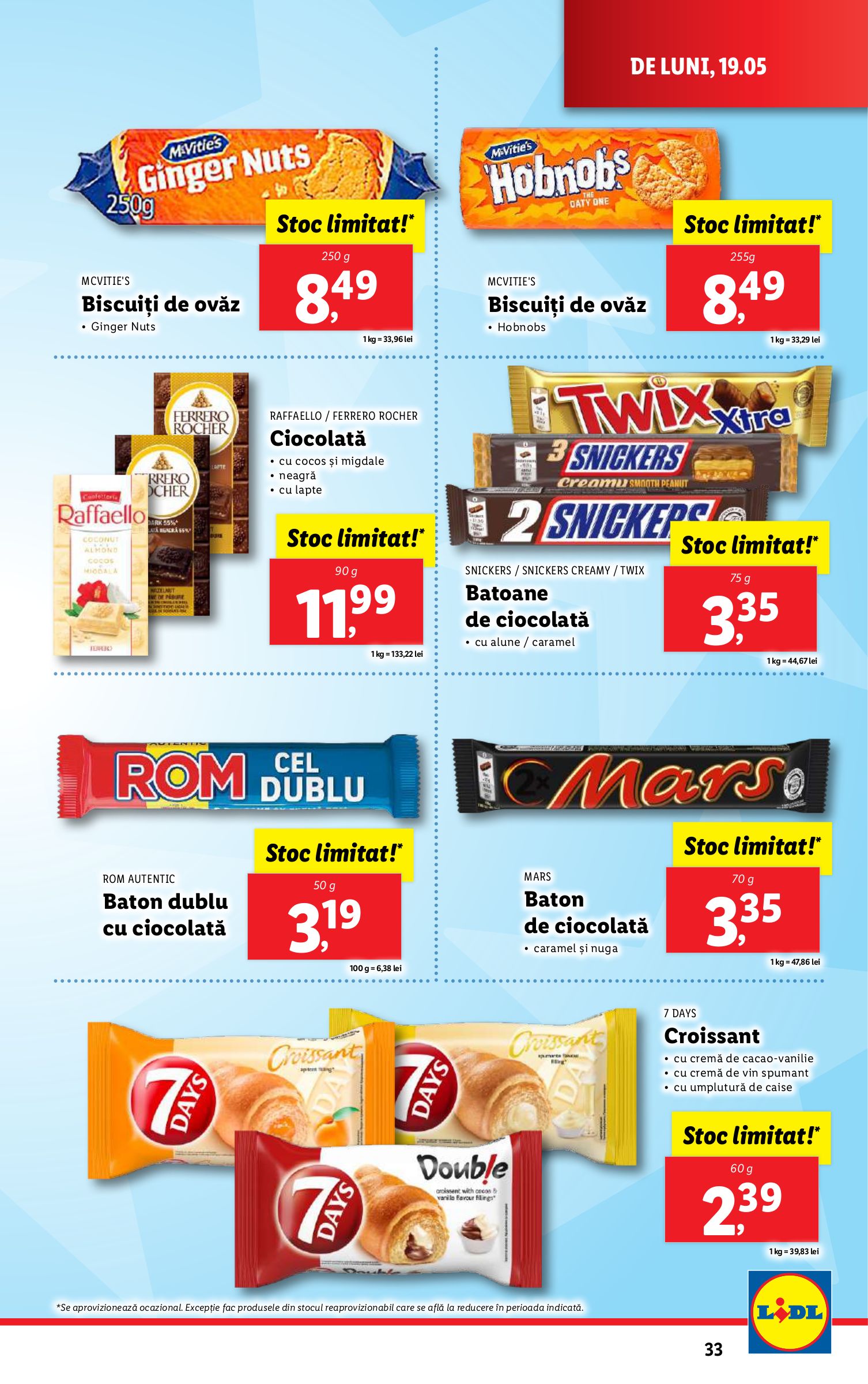 lidl - Catalog Lidl valabil din 19.05. - 25.05. - page: 33 lidl - Catalog Lidl valabil din 19.05. - 25.05. - page: 33