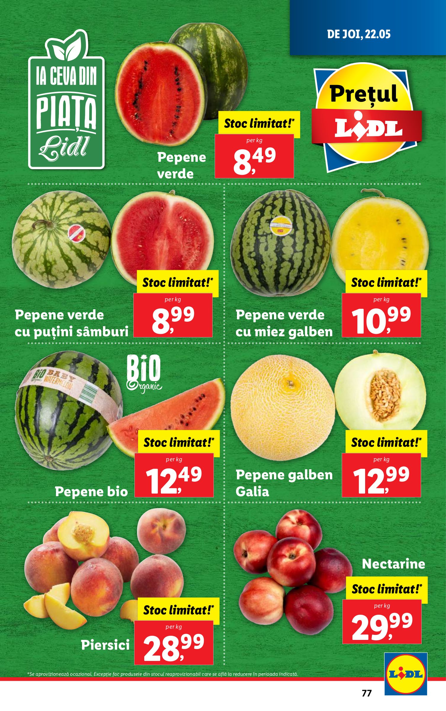 lidl - Catalog Lidl valabil din 19.05. - 25.05. - page: 77 lidl - Catalog Lidl valabil din 19.05. - 25.05. - page: 77