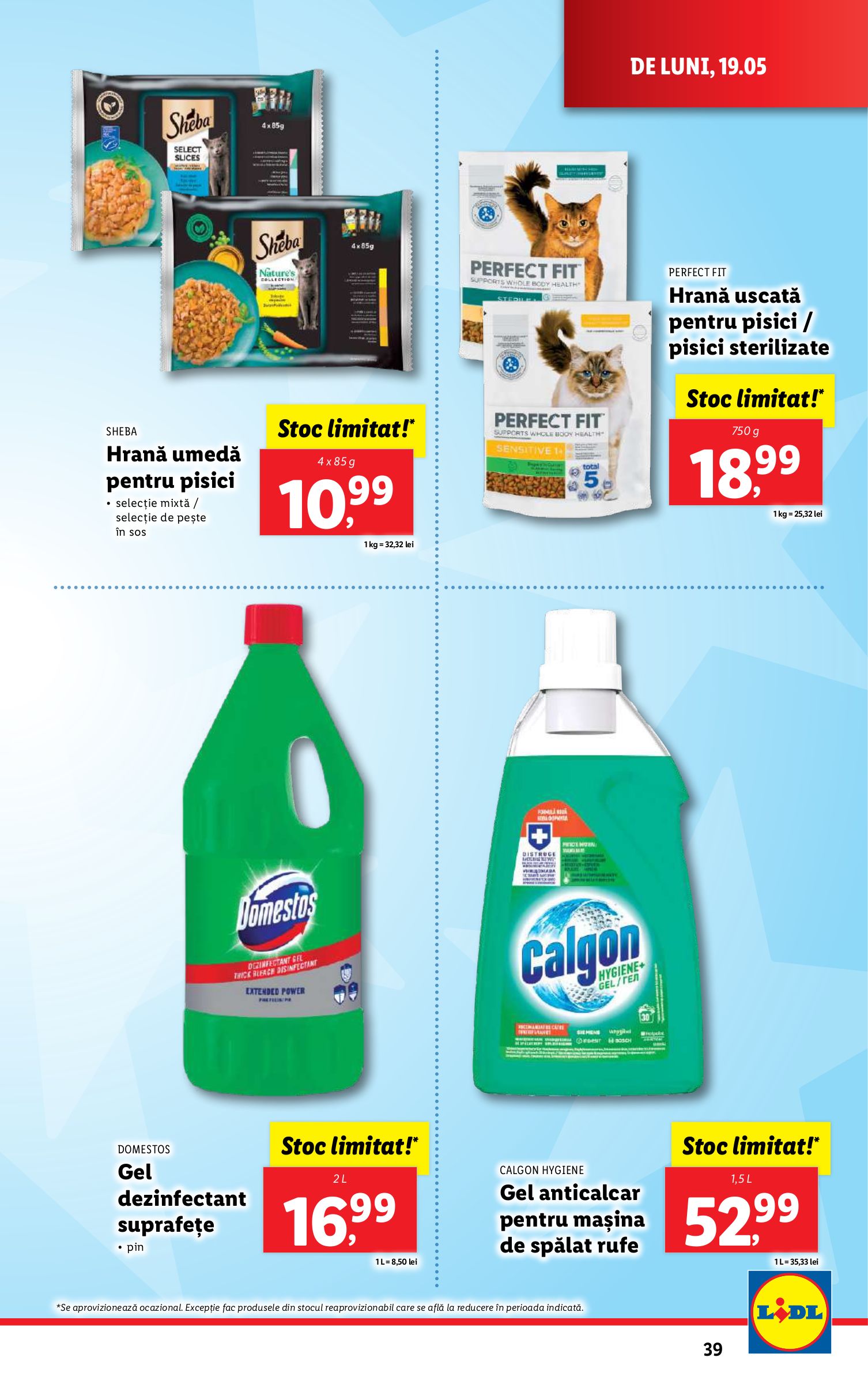lidl - Catalog Lidl valabil din 19.05. - 25.05. - page: 39 lidl - Catalog Lidl valabil din 19.05. - 25.05. - page: 39