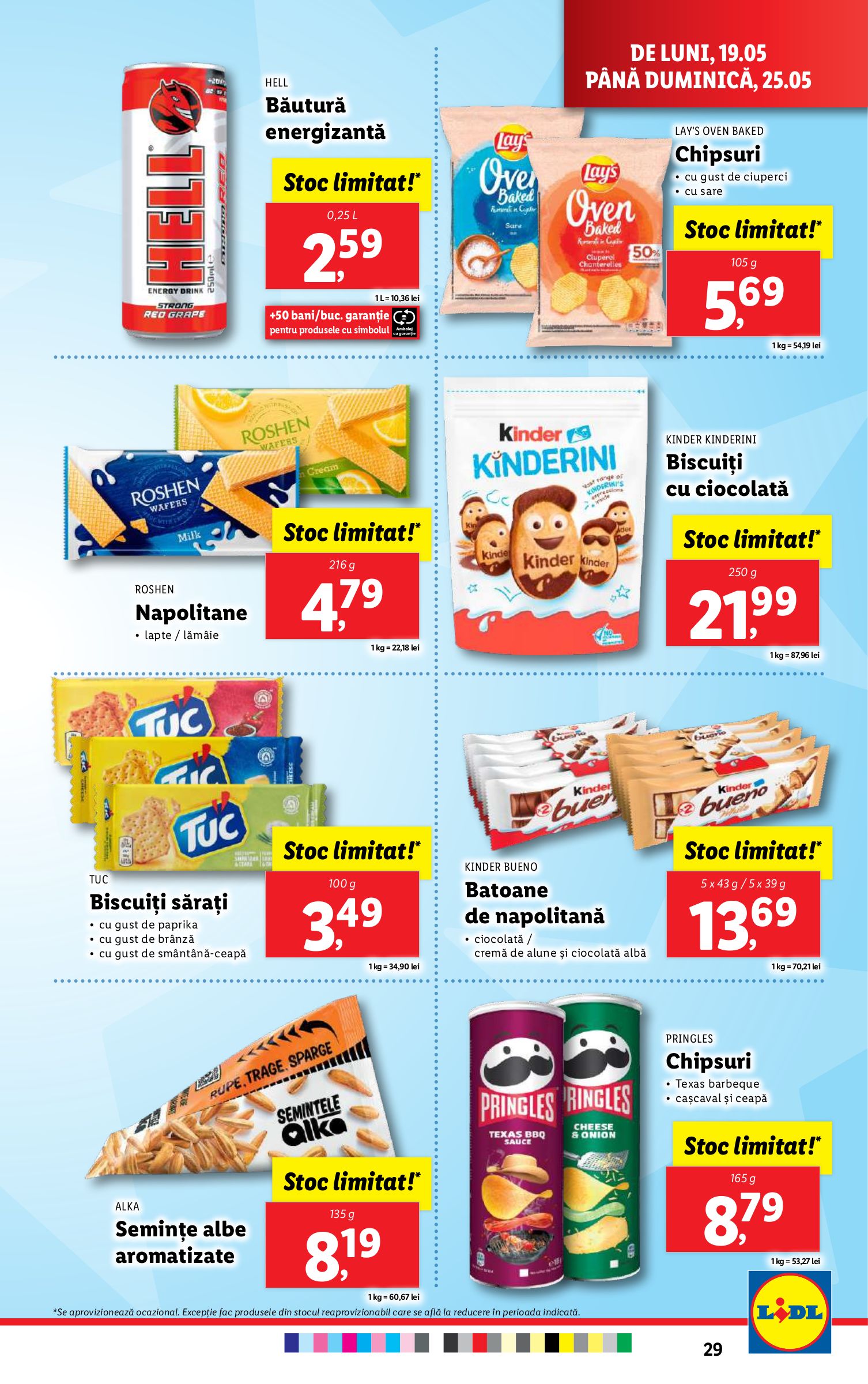 lidl - Catalog Lidl valabil din 19.05. - 25.05. - page: 29 lidl - Catalog Lidl valabil din 19.05. - 25.05. - page: 29