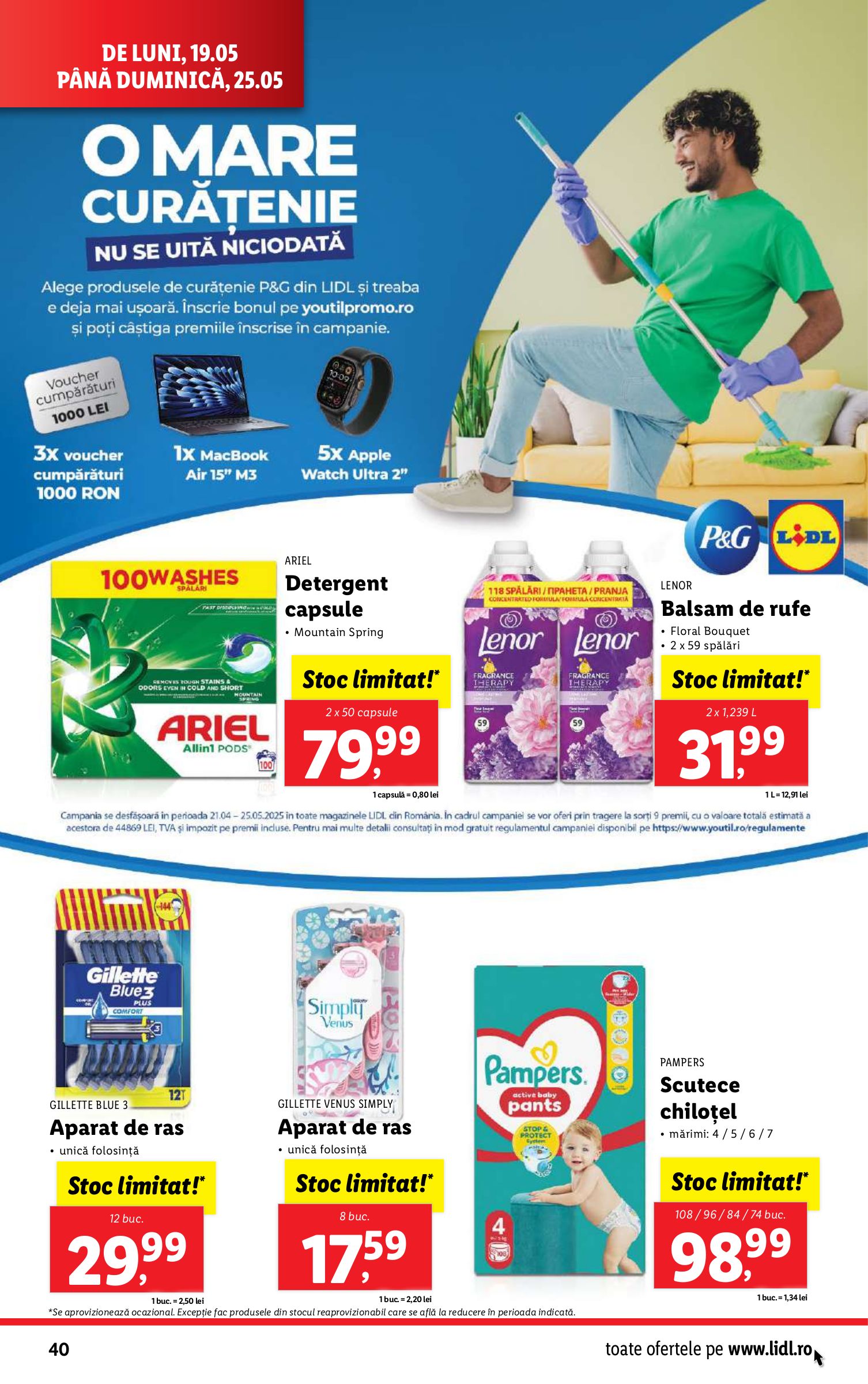 lidl - Catalog Lidl valabil din 19.05. - 25.05. - page: 40 lidl - Catalog Lidl valabil din 19.05. - 25.05. - page: 40
