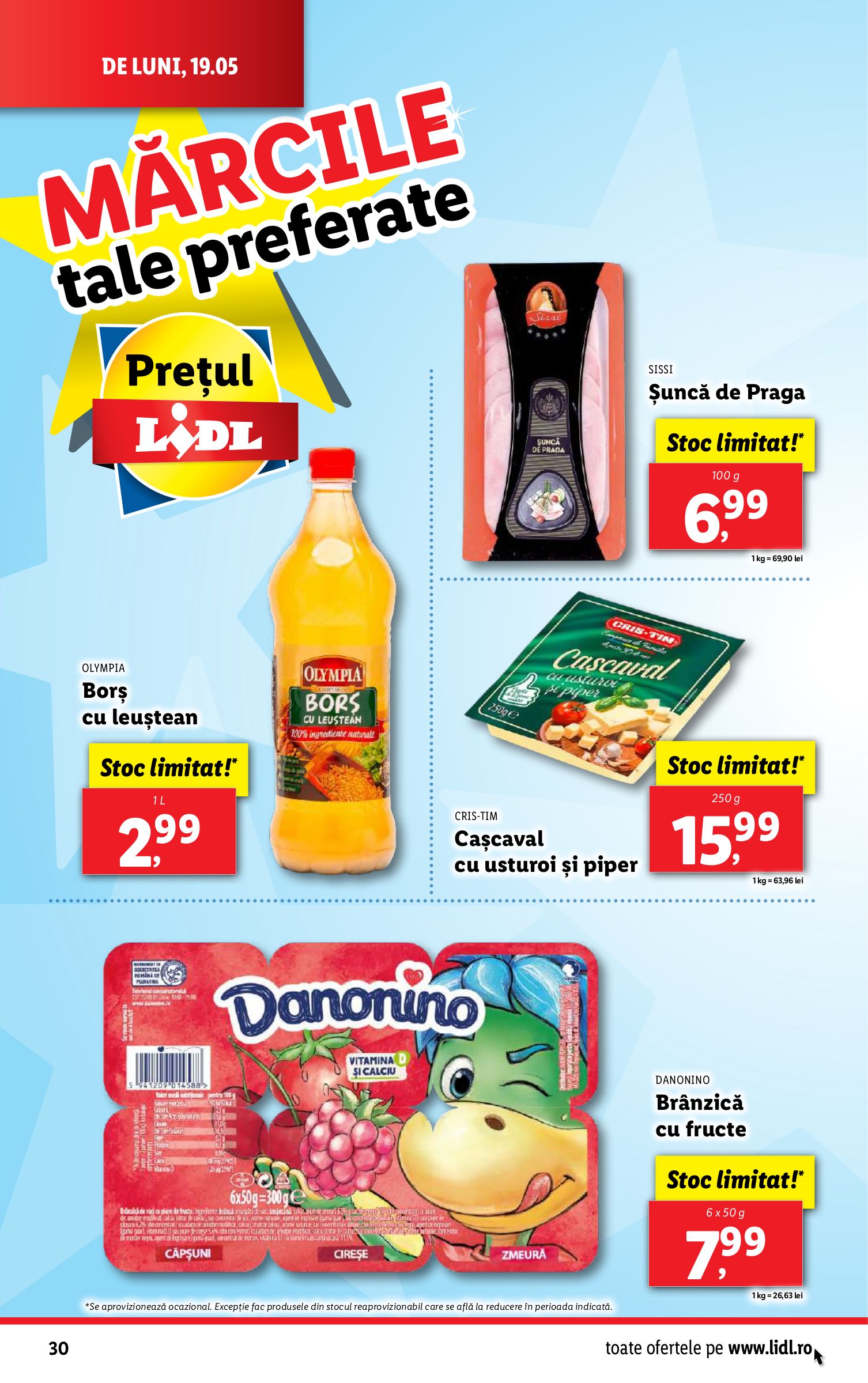 lidl - Catalog Lidl valabil din 19.05. - 25.05. - page: 30 lidl - Catalog Lidl valabil din 19.05. - 25.05. - page: 30