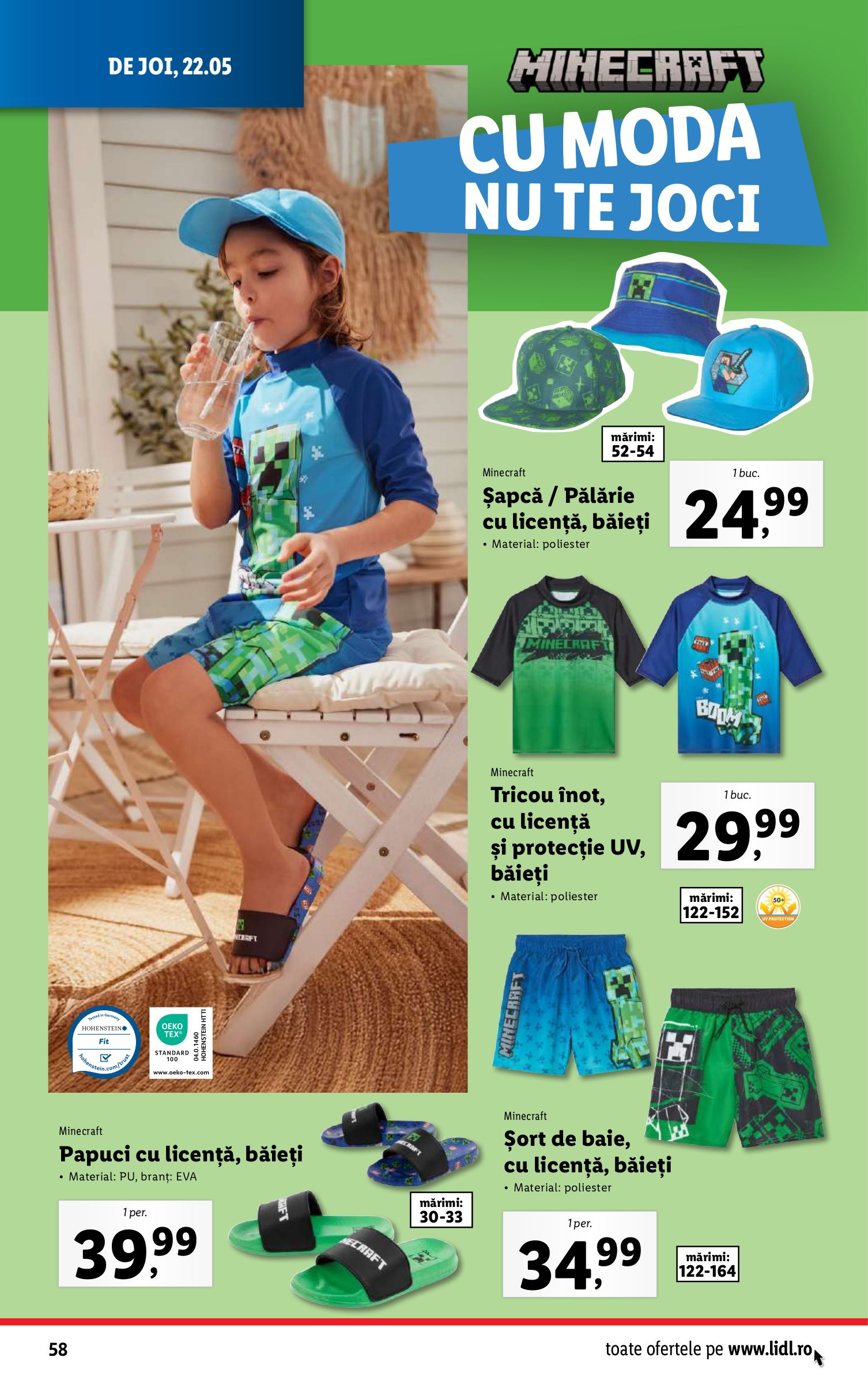 lidl - Catalog Lidl valabil din 19.05. - 25.05. - page: 58 lidl - Catalog Lidl valabil din 19.05. - 25.05. - page: 58
