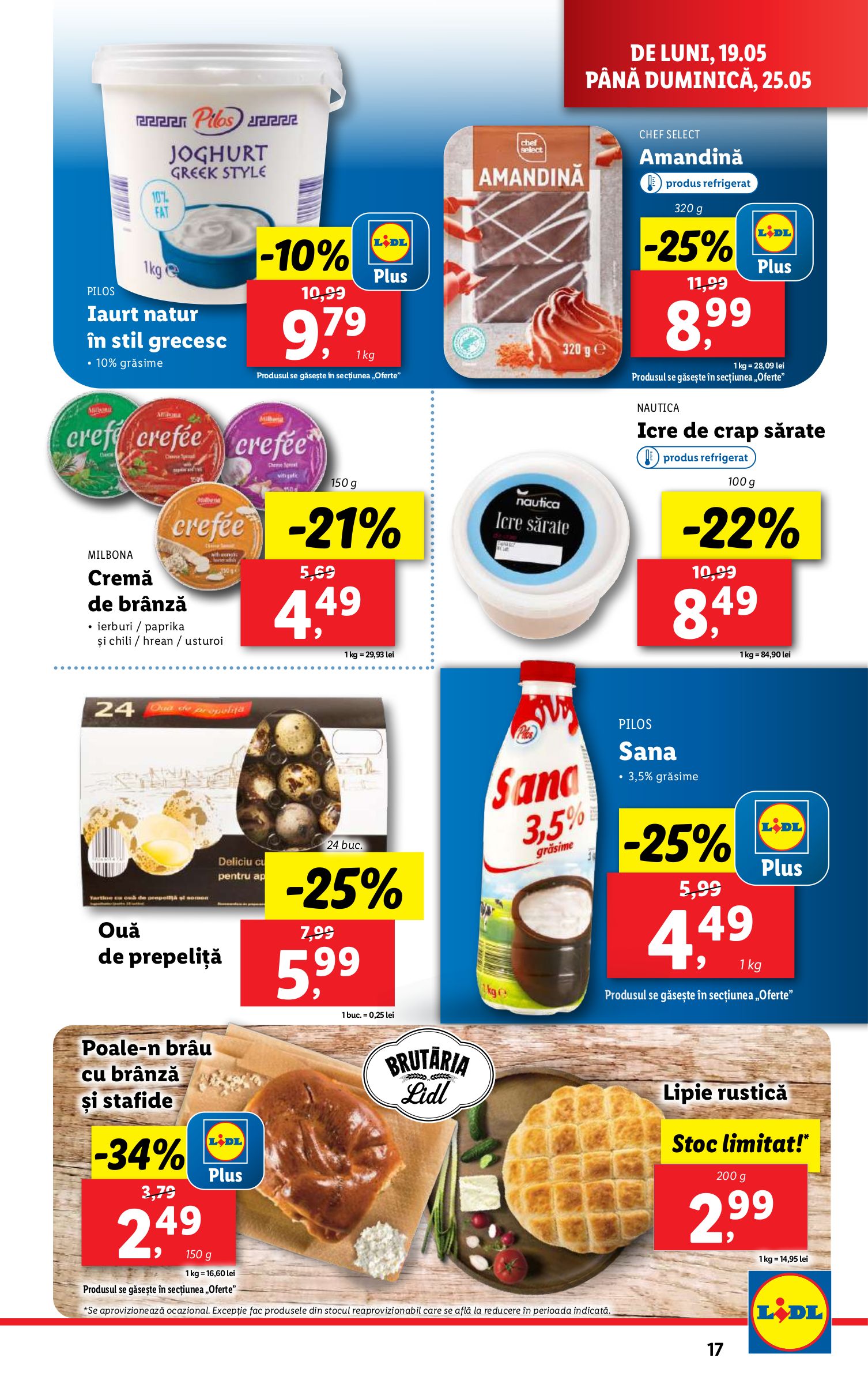 lidl - Catalog Lidl valabil din 19.05. - 25.05. - page: 17 lidl - Catalog Lidl valabil din 19.05. - 25.05. - page: 17