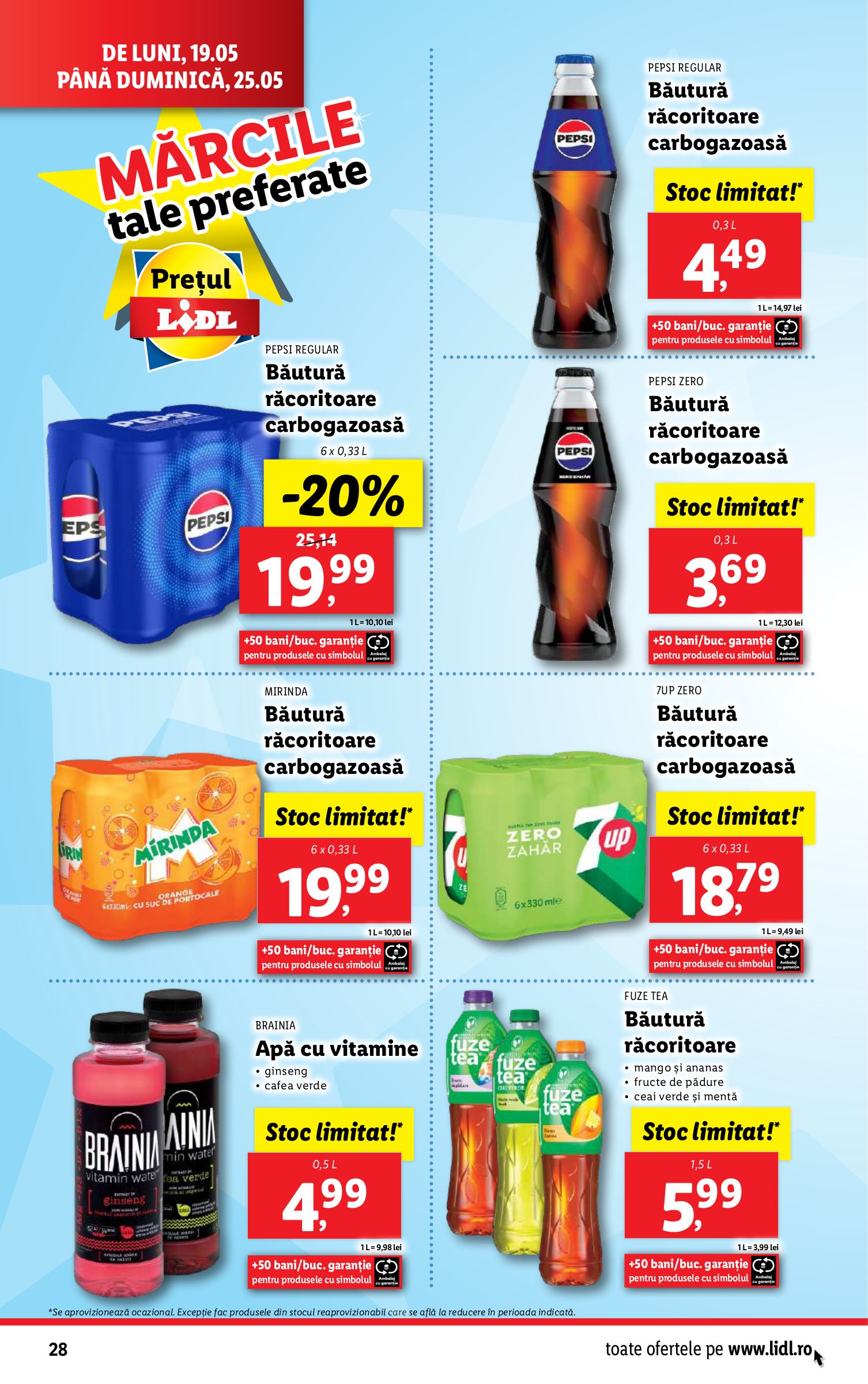 lidl - Catalog Lidl valabil din 19.05. - 25.05. - page: 28 lidl - Catalog Lidl valabil din 19.05. - 25.05. - page: 28