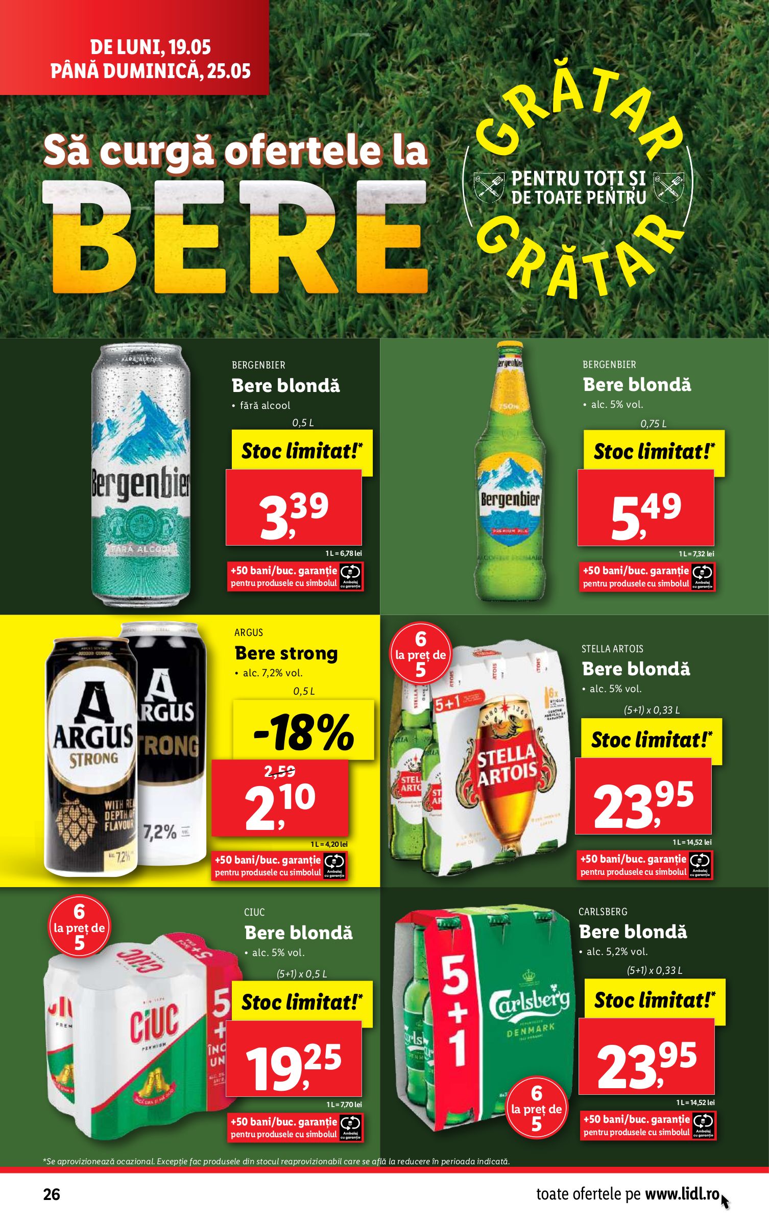lidl - Catalog Lidl valabil din 19.05. - 25.05. - page: 26 lidl - Catalog Lidl valabil din 19.05. - 25.05. - page: 26