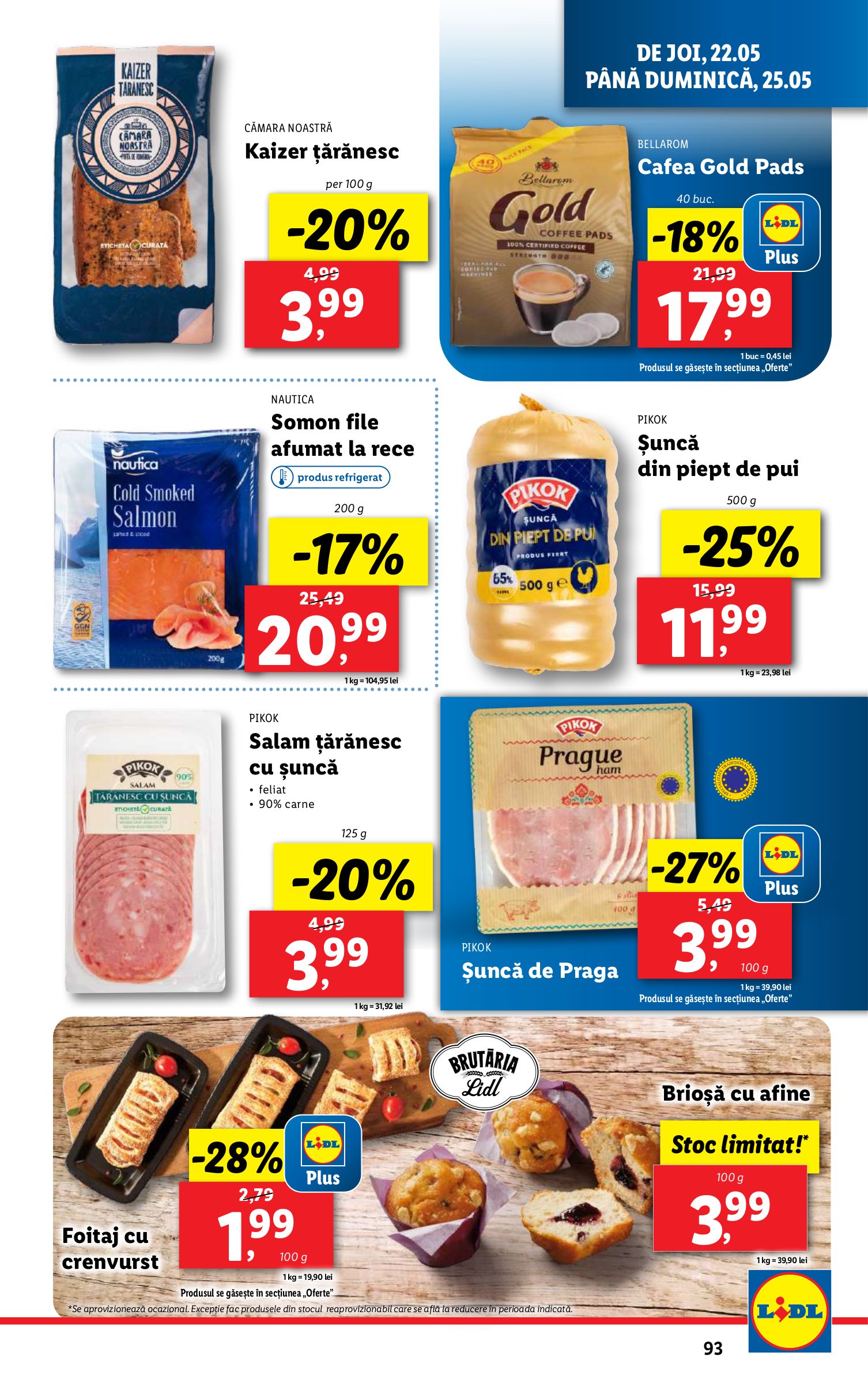 lidl - Catalog Lidl valabil din 19.05. - 25.05. - page: 93 lidl - Catalog Lidl valabil din 19.05. - 25.05. - page: 93