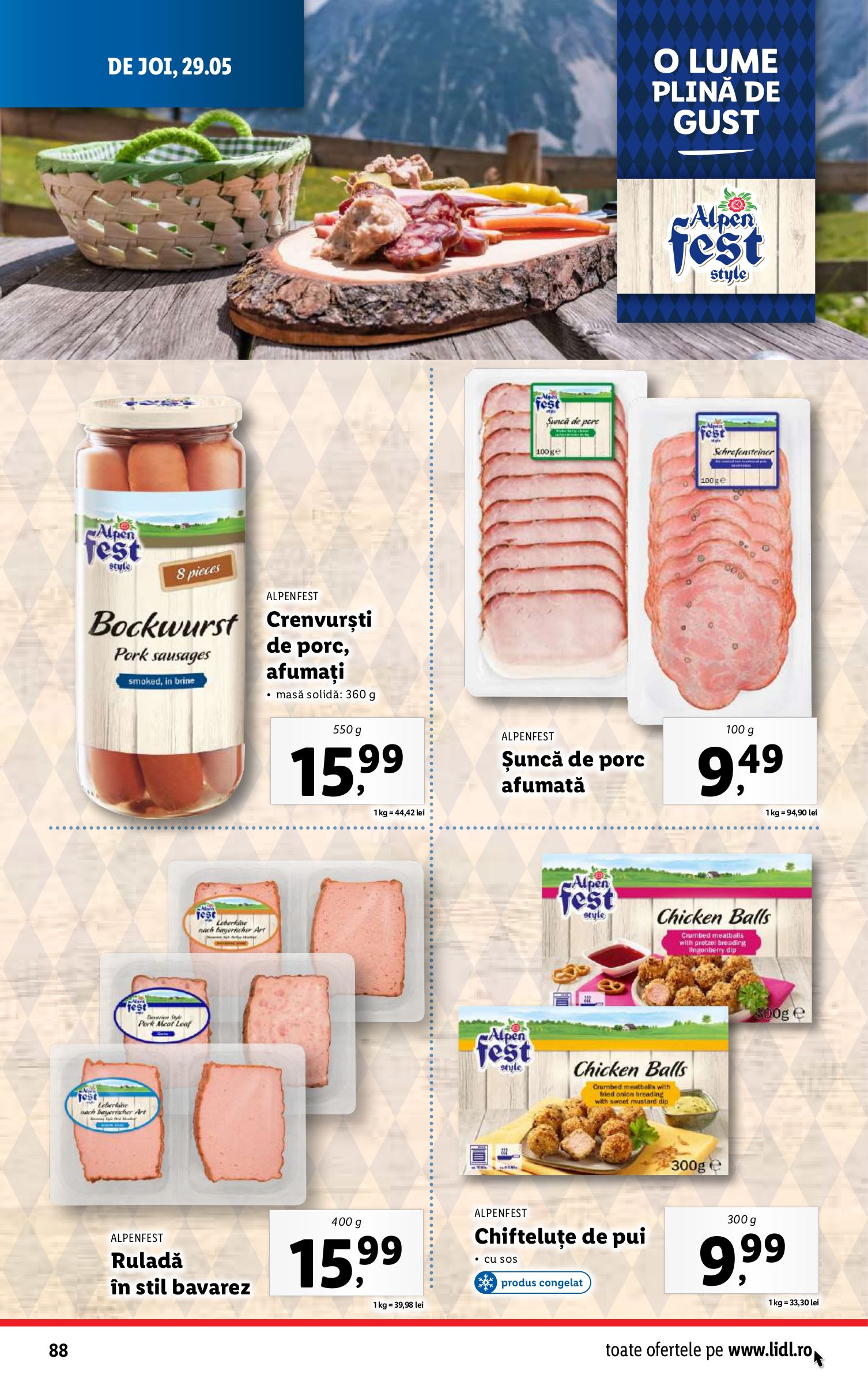 lidl - Catalog Lidl valabil din 26.05. - 01.06. - page: 88 lidl - Catalog Lidl valabil din 26.05. - 01.06. - page: 88