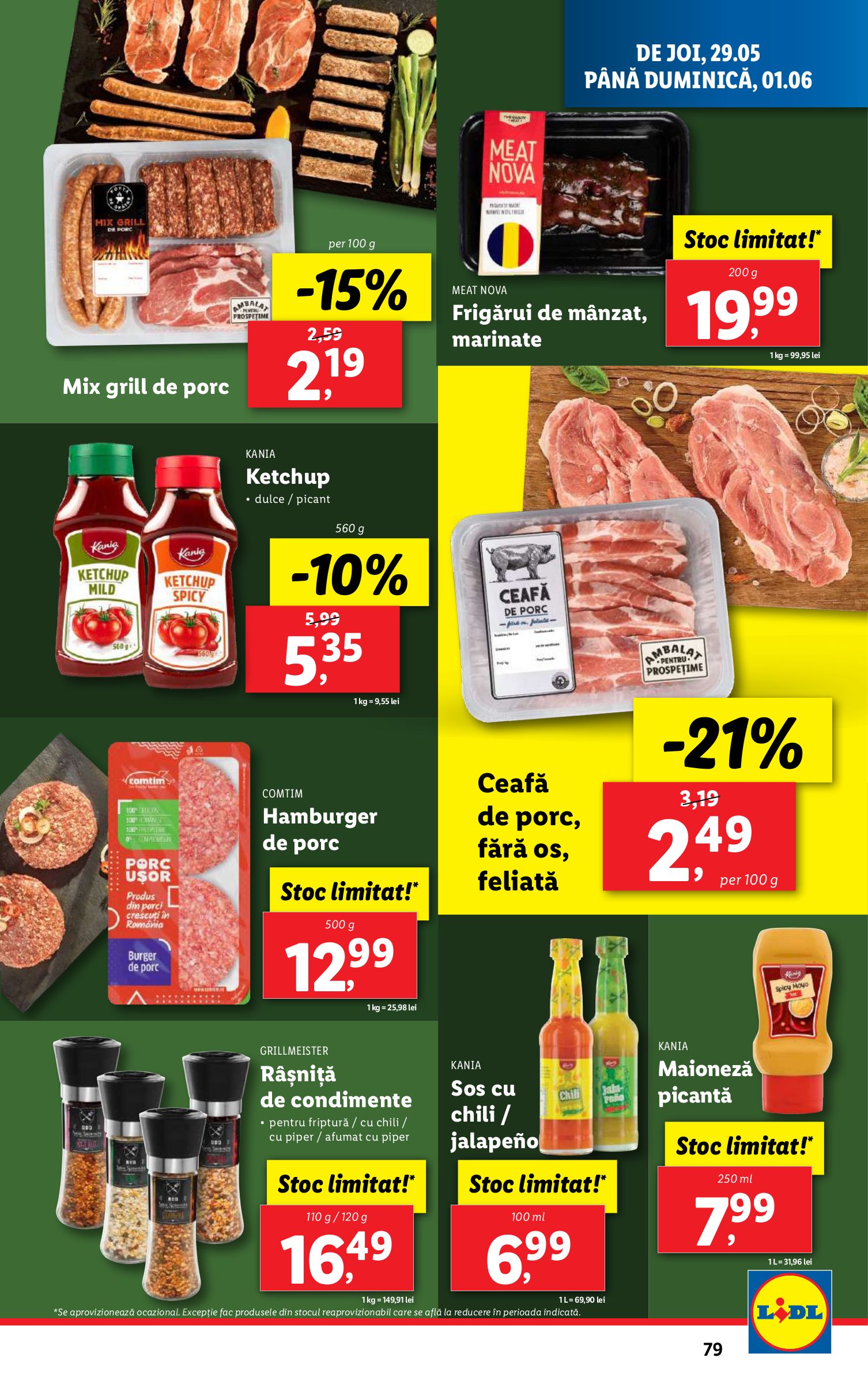 lidl - Catalog Lidl valabil din 26.05. - 01.06. - page: 79 lidl - Catalog Lidl valabil din 26.05. - 01.06. - page: 79