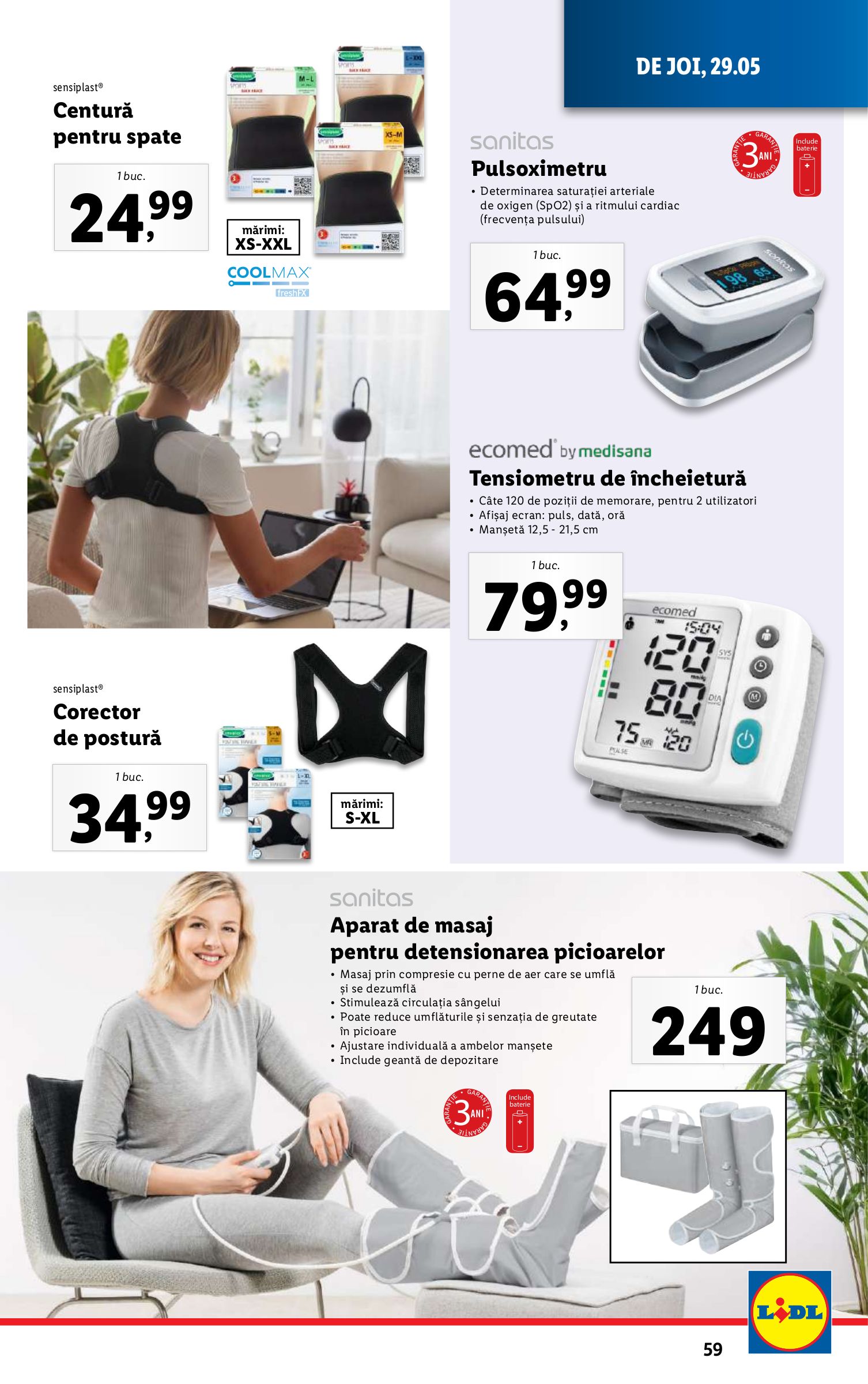 lidl - Catalog Lidl valabil din 26.05. - 01.06. - page: 59 lidl - Catalog Lidl valabil din 26.05. - 01.06. - page: 59