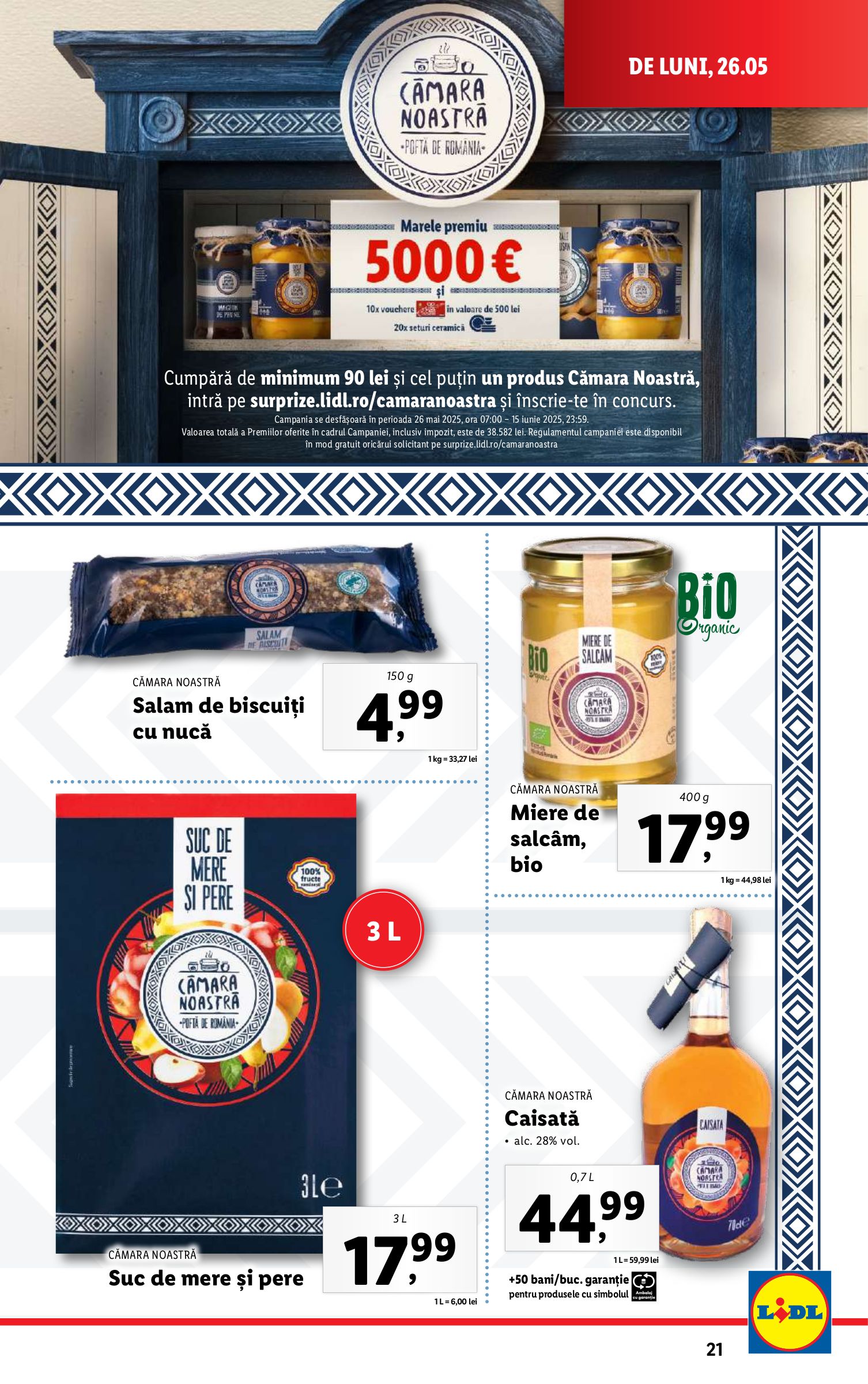 lidl - Catalog Lidl valabil din 26.05. - 01.06. - page: 21 lidl - Catalog Lidl valabil din 26.05. - 01.06. - page: 21