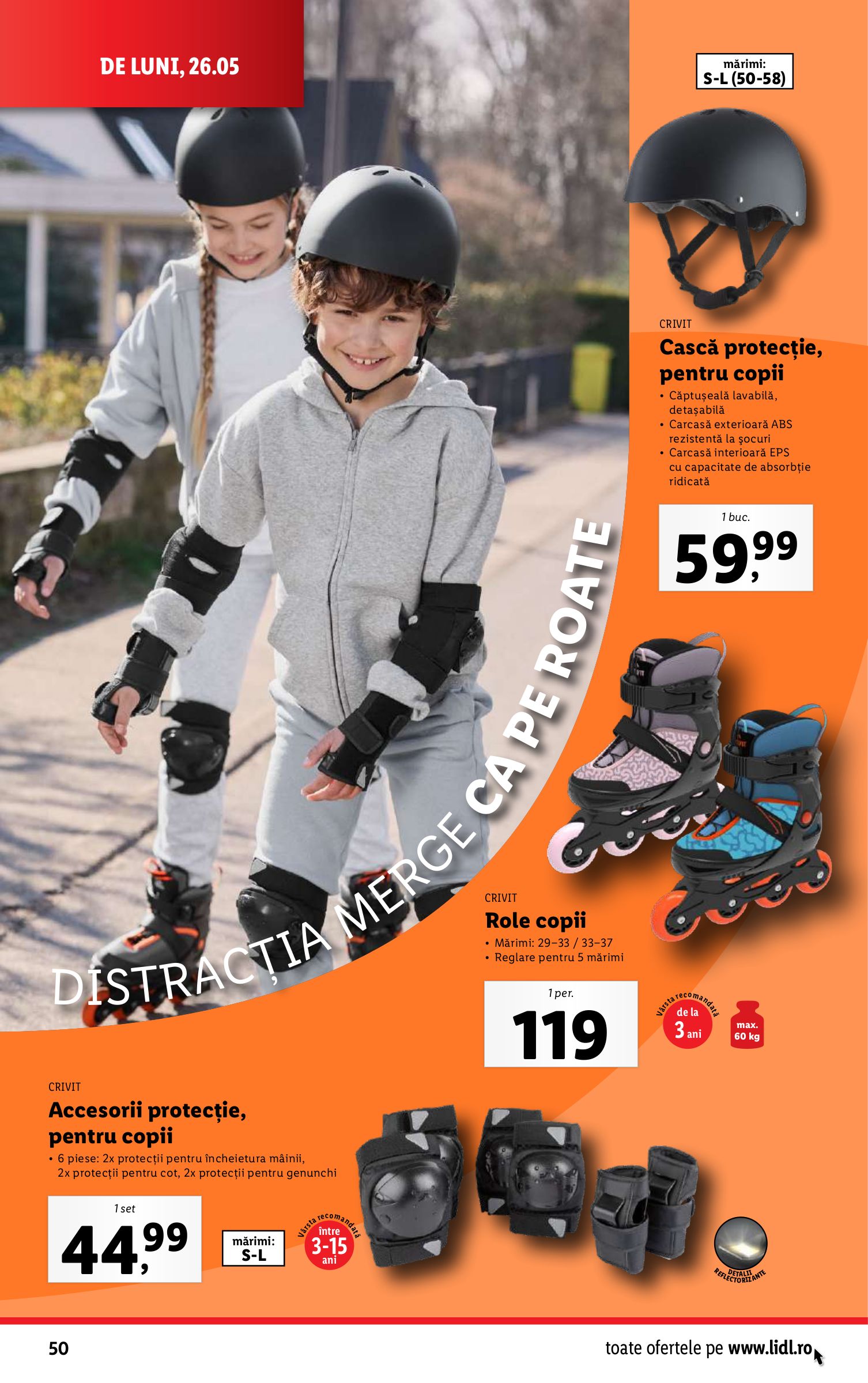 lidl - Catalog Lidl valabil din 26.05. - 01.06. - page: 50 lidl - Catalog Lidl valabil din 26.05. - 01.06. - page: 50