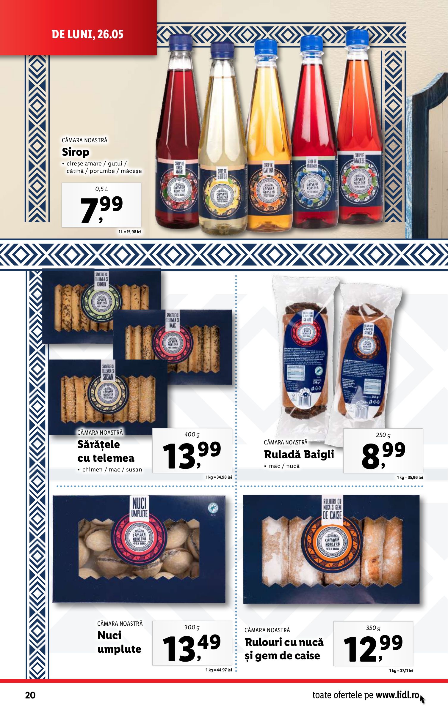 lidl - Catalog Lidl valabil din 26.05. - 01.06. - page: 20 lidl - Catalog Lidl valabil din 26.05. - 01.06. - page: 20