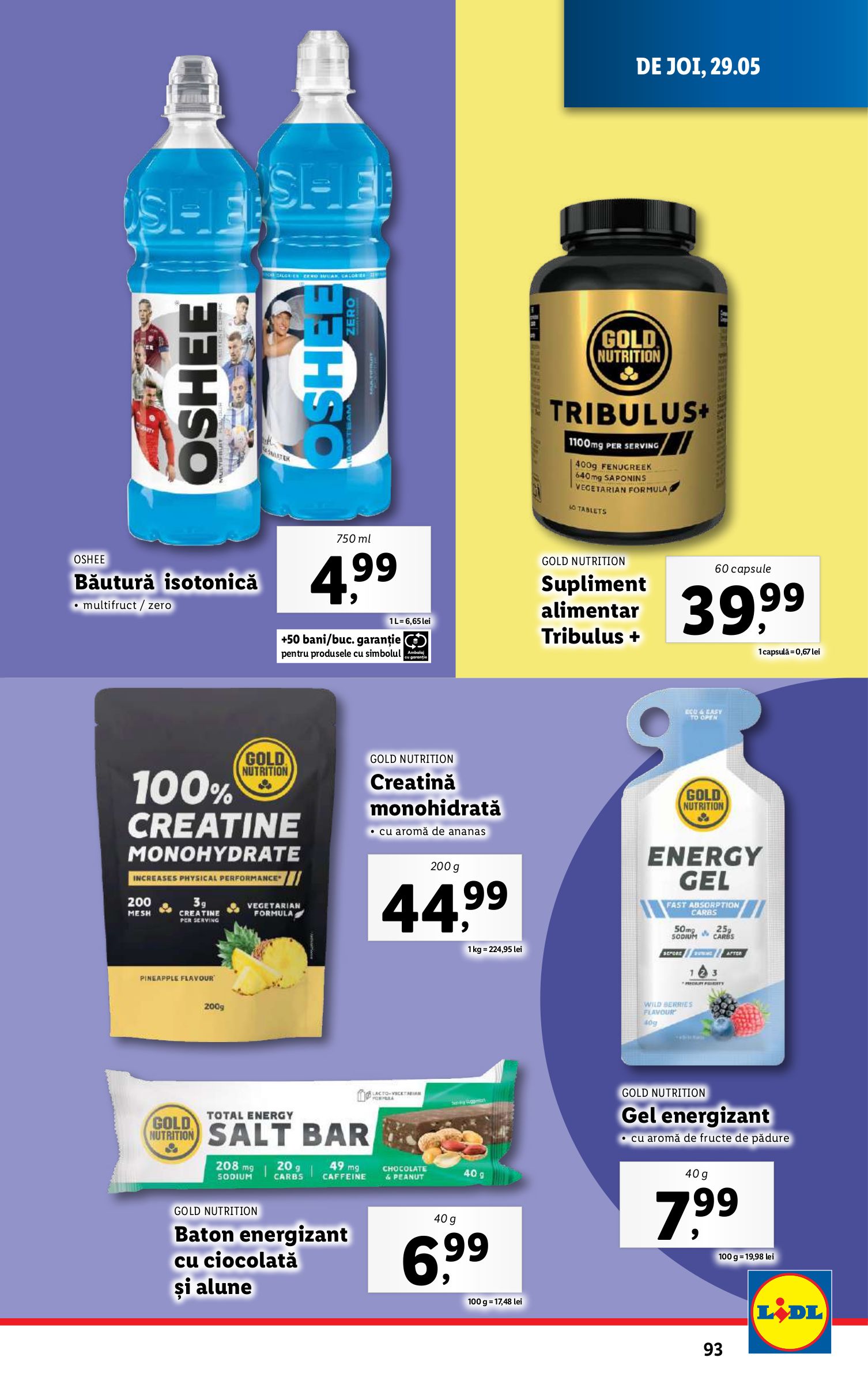 lidl - Catalog Lidl valabil din 26.05. - 01.06. - page: 93 lidl - Catalog Lidl valabil din 26.05. - 01.06. - page: 93