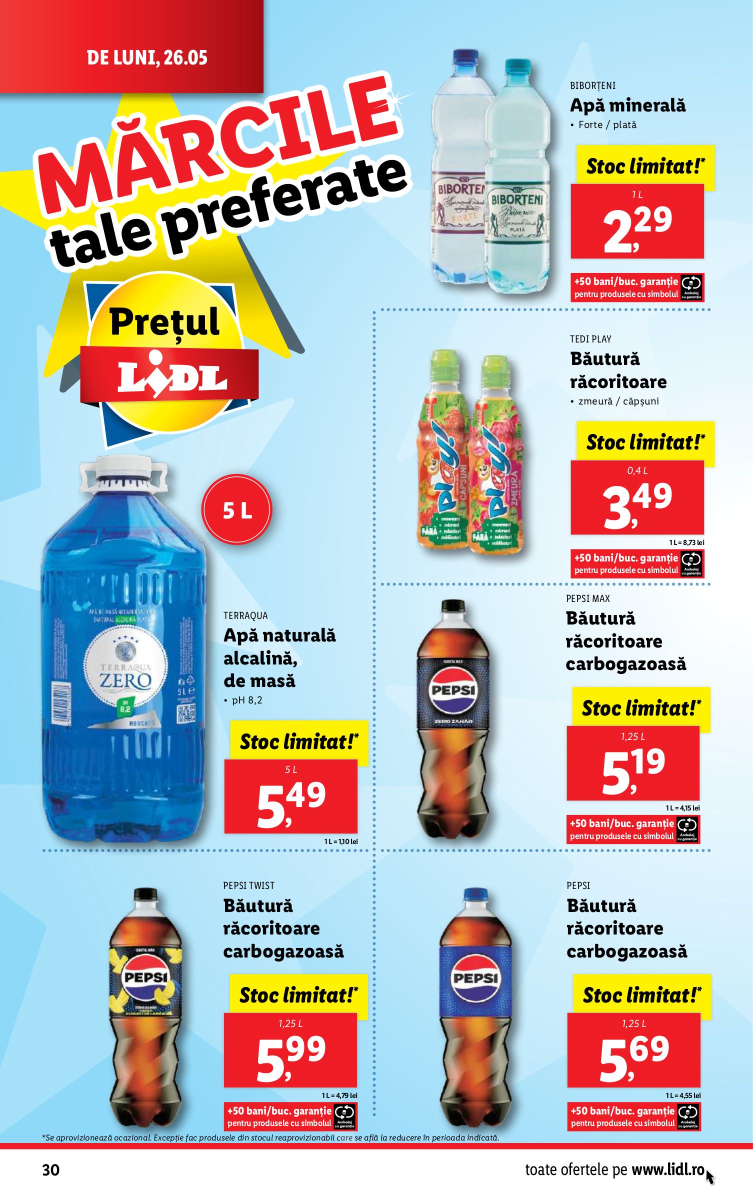 lidl - Catalog Lidl valabil din 26.05. - 01.06. - page: 30 lidl - Catalog Lidl valabil din 26.05. - 01.06. - page: 30