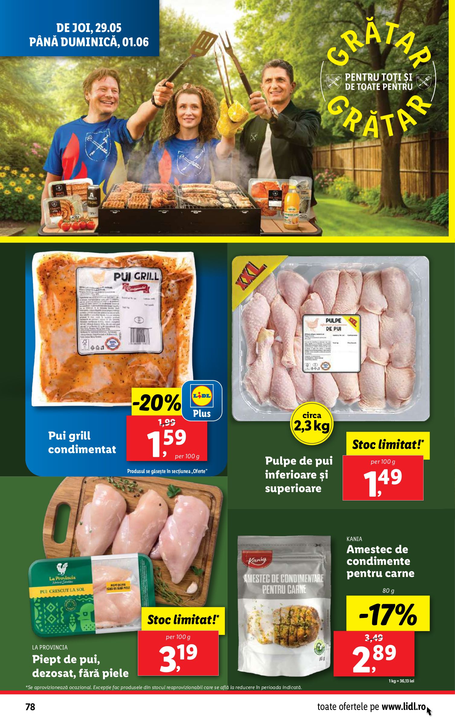 lidl - Catalog Lidl valabil din 26.05. - 01.06. - page: 78 lidl - Catalog Lidl valabil din 26.05. - 01.06. - page: 78