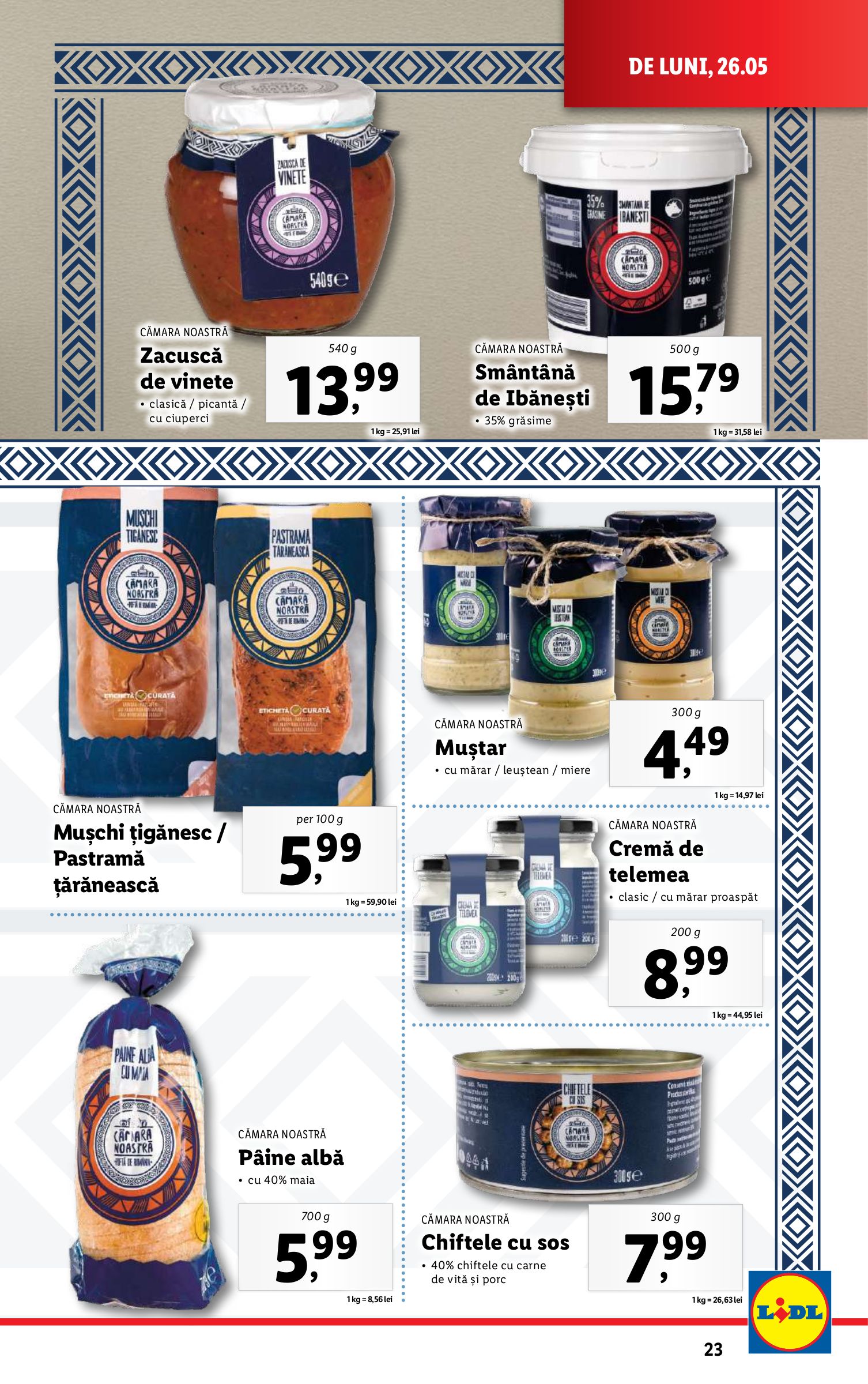 lidl - Catalog Lidl valabil din 26.05. - 01.06. - page: 23 lidl - Catalog Lidl valabil din 26.05. - 01.06. - page: 23