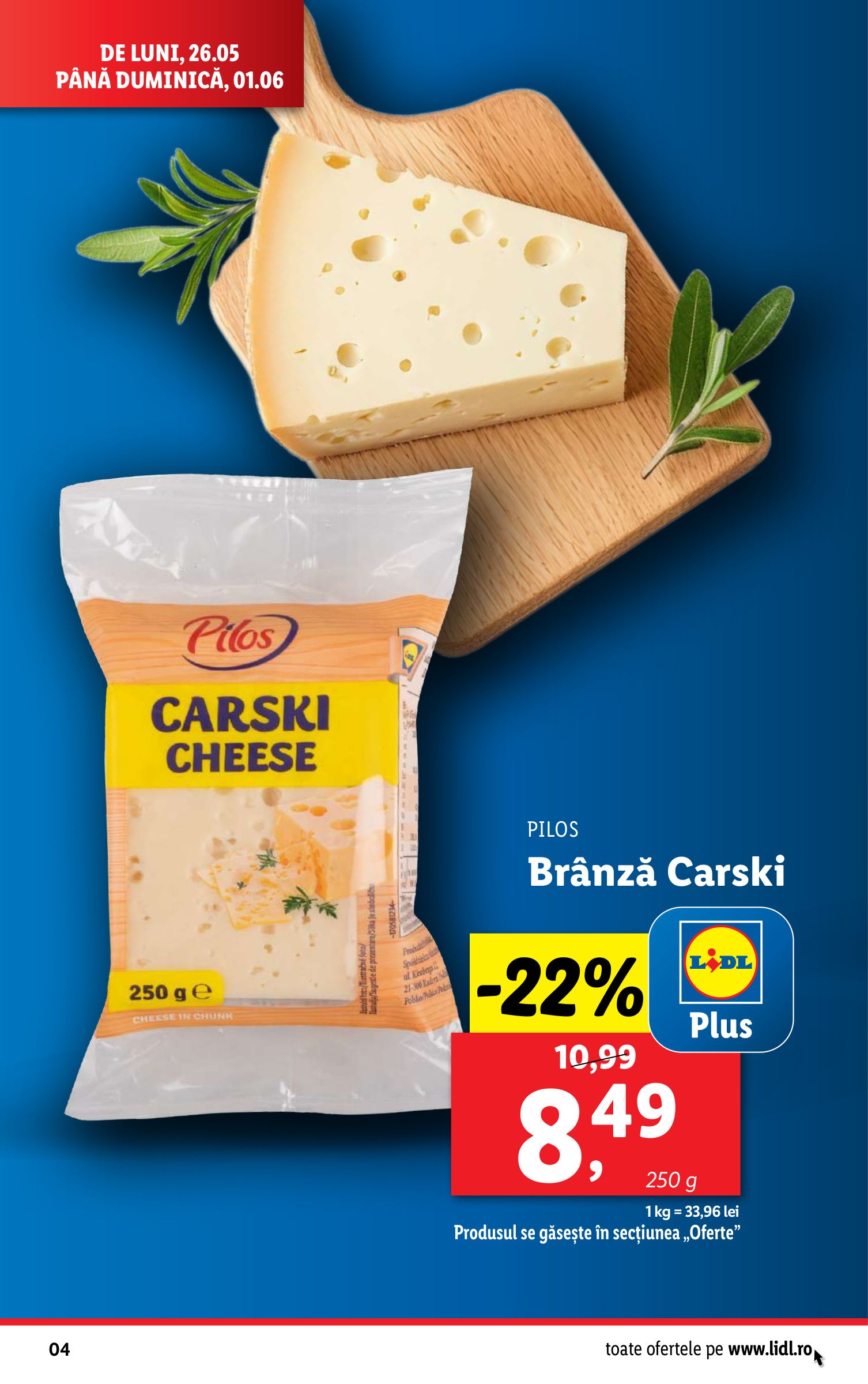 lidl - Catalog Lidl valabil din 26.05. - 01.06. - page: 4 lidl - Catalog Lidl valabil din 26.05. - 01.06. - page: 4