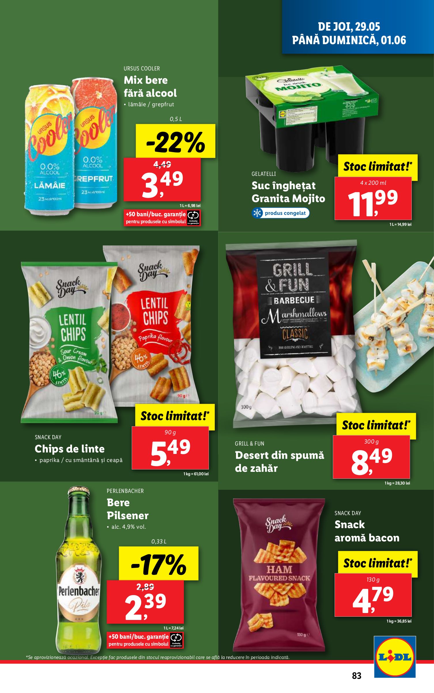 lidl - Catalog Lidl valabil din 26.05. - 01.06. - page: 83 lidl - Catalog Lidl valabil din 26.05. - 01.06. - page: 83