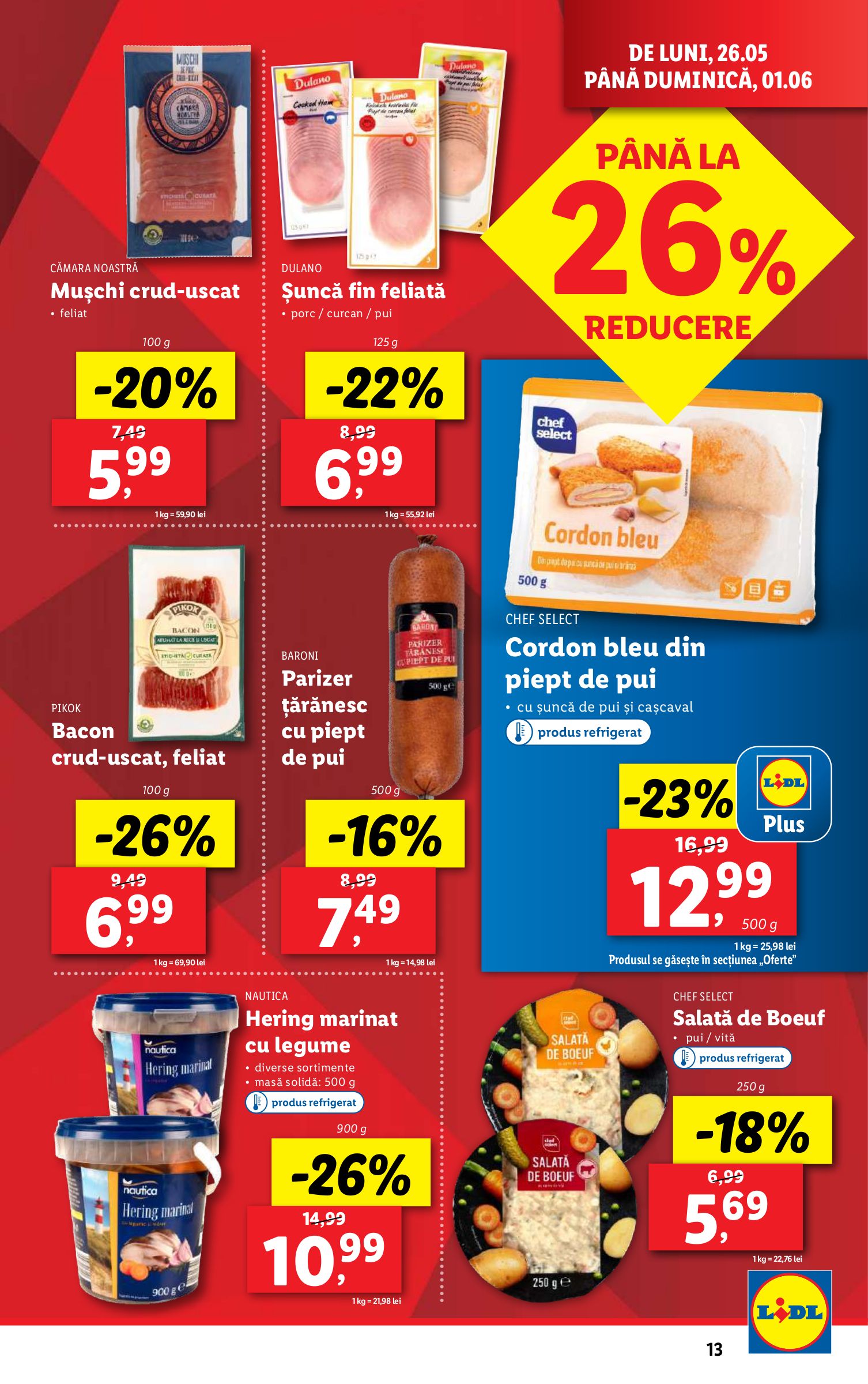 lidl - Catalog Lidl valabil din 26.05. - 01.06. - page: 13 lidl - Catalog Lidl valabil din 26.05. - 01.06. - page: 13