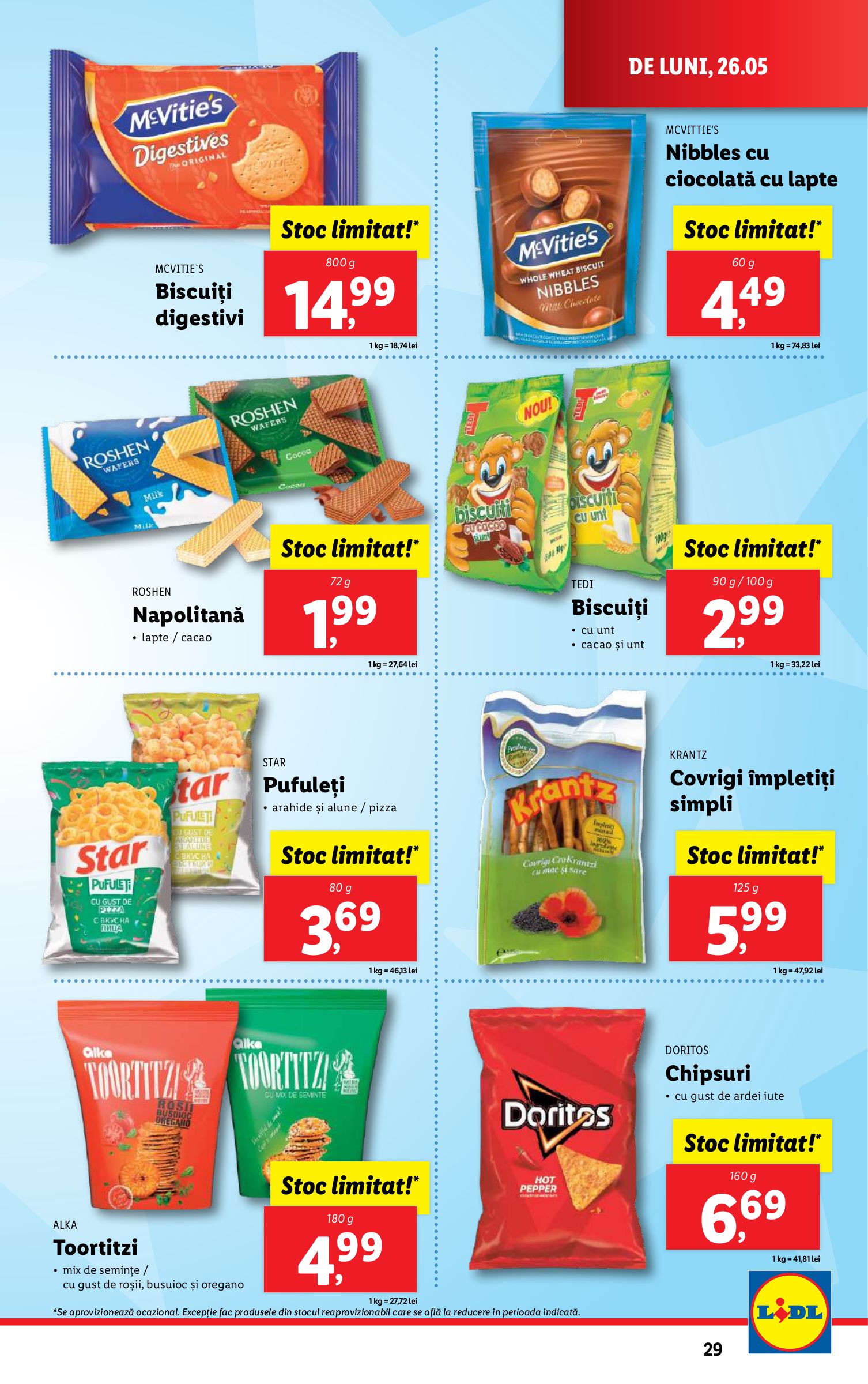 lidl - Catalog Lidl valabil din 26.05. - 01.06. - page: 29 lidl - Catalog Lidl valabil din 26.05. - 01.06. - page: 29