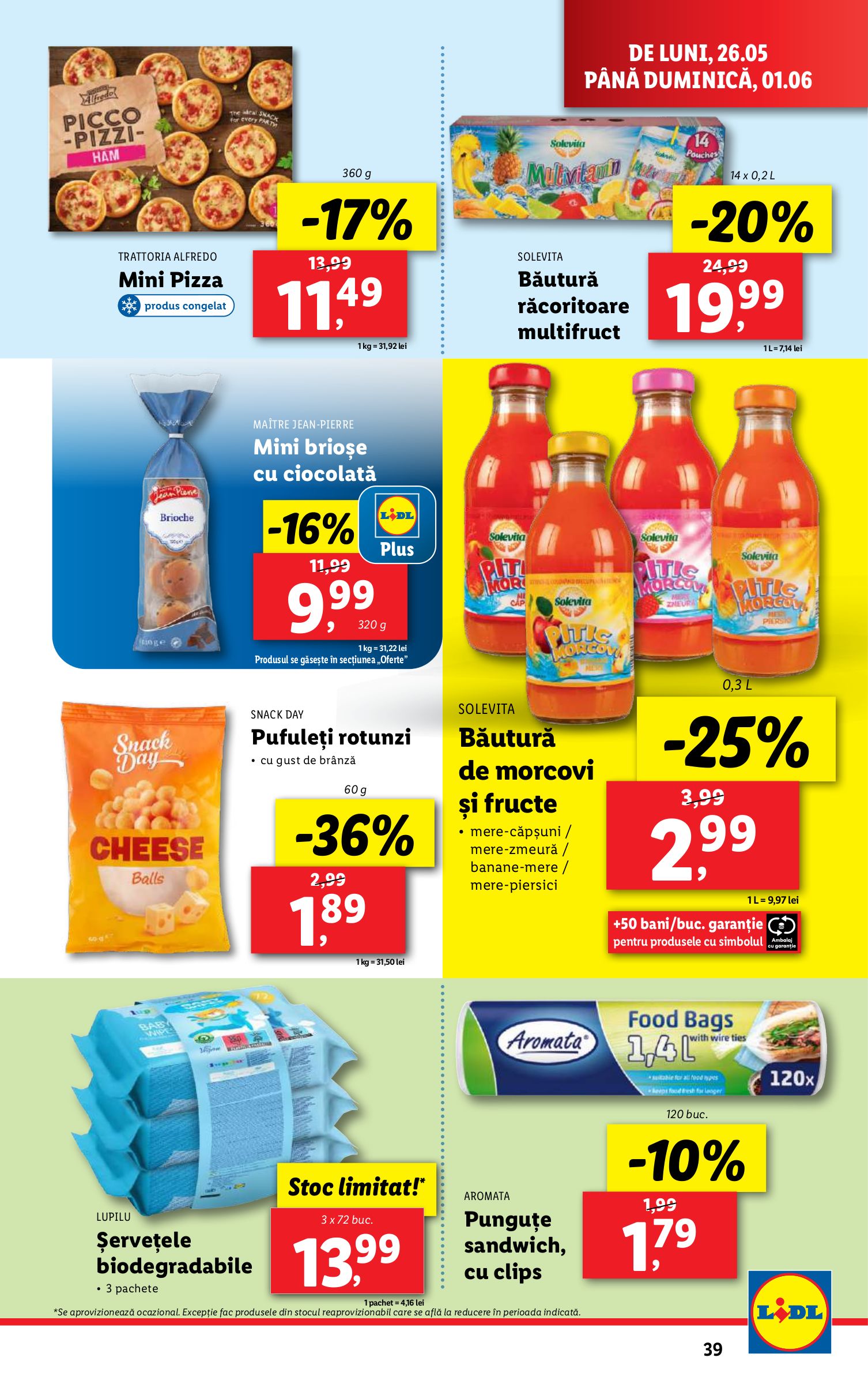 lidl - Catalog Lidl valabil din 26.05. - 01.06. - page: 39 lidl - Catalog Lidl valabil din 26.05. - 01.06. - page: 39