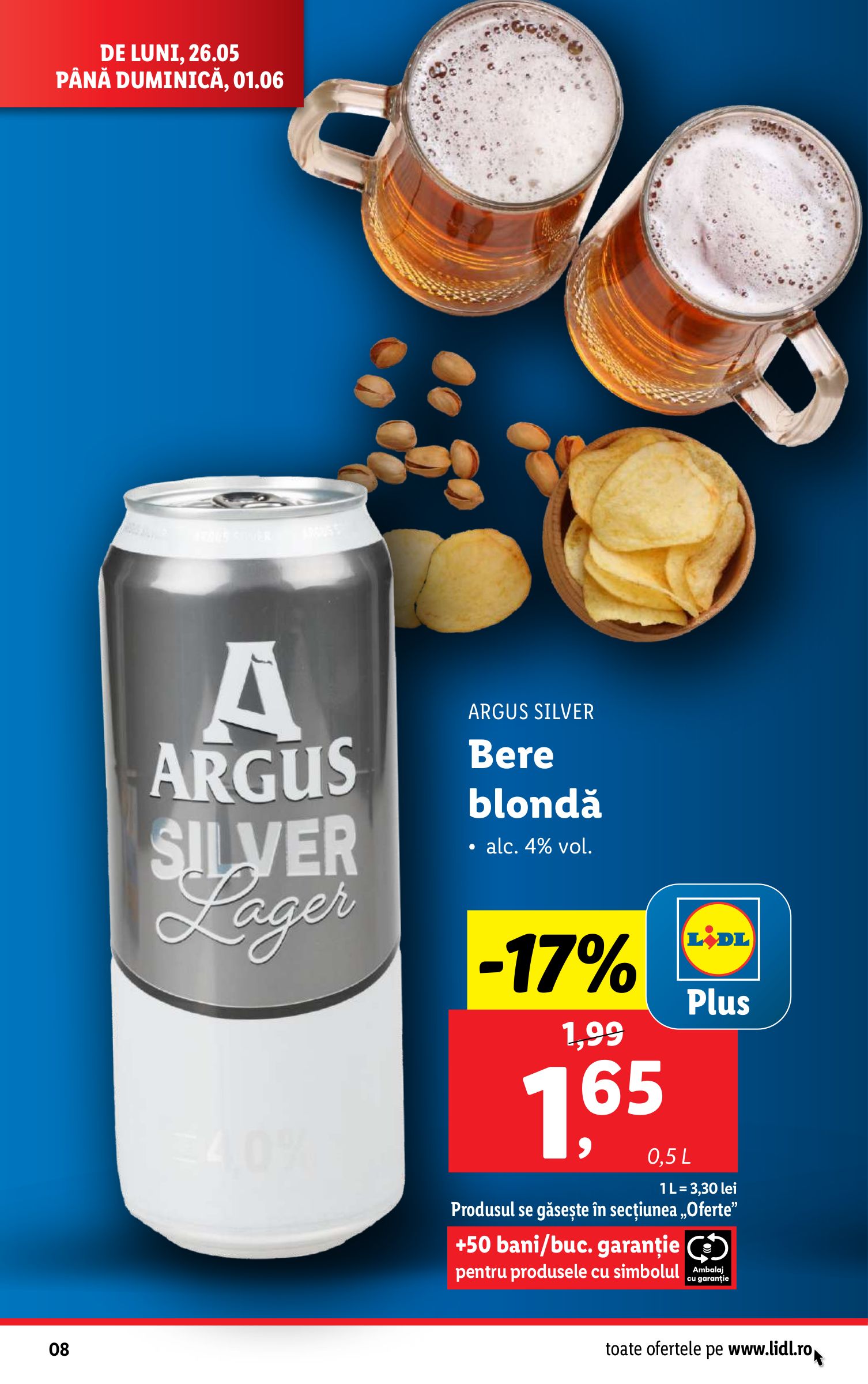 lidl - Catalog Lidl valabil din 26.05. - 01.06. - page: 8 lidl - Catalog Lidl valabil din 26.05. - 01.06. - page: 8