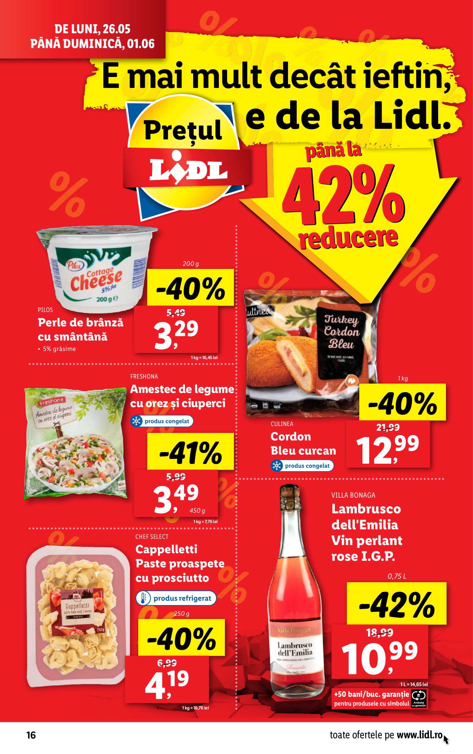 lidl - Catalog Lidl valabil din 26.05. - 01.06. - page: 16 lidl - Catalog Lidl valabil din 26.05. - 01.06. - page: 16