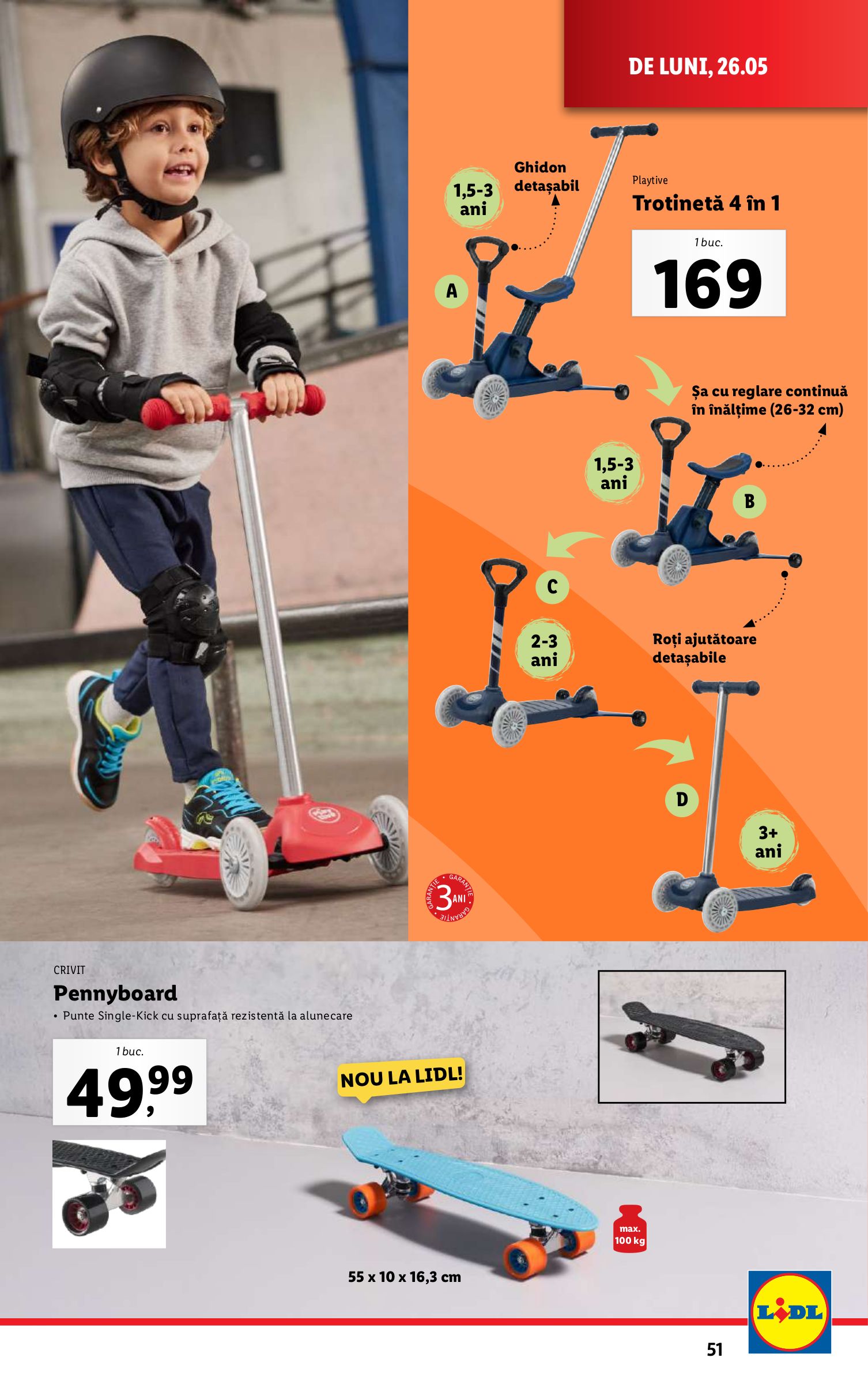 lidl - Catalog Lidl valabil din 26.05. - 01.06. - page: 51 lidl - Catalog Lidl valabil din 26.05. - 01.06. - page: 51