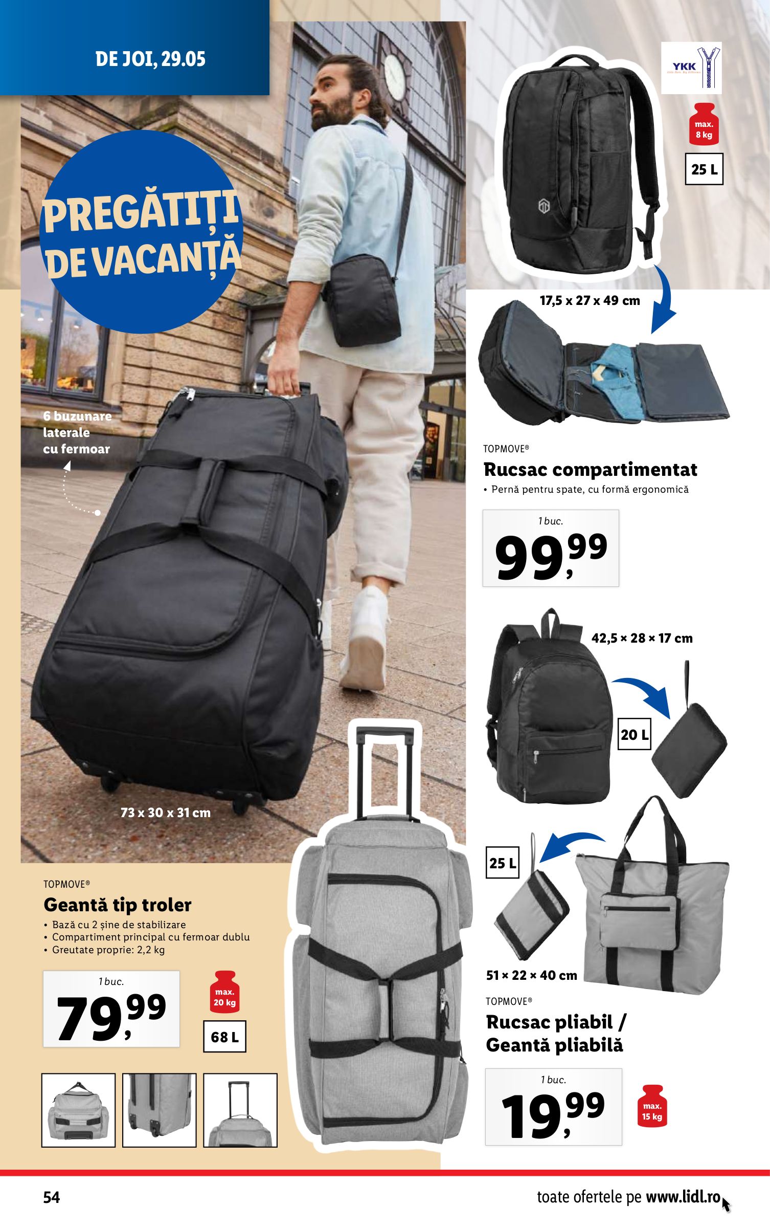 lidl - Catalog Lidl valabil din 26.05. - 01.06. - page: 54 lidl - Catalog Lidl valabil din 26.05. - 01.06. - page: 54